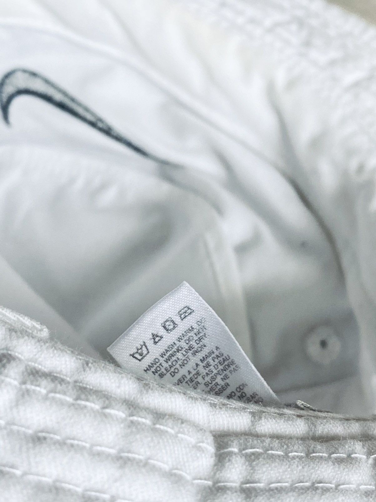 Nike × Vintage Nike White Buckethat 90s Size ONE SIZE - 3 Thumbnail