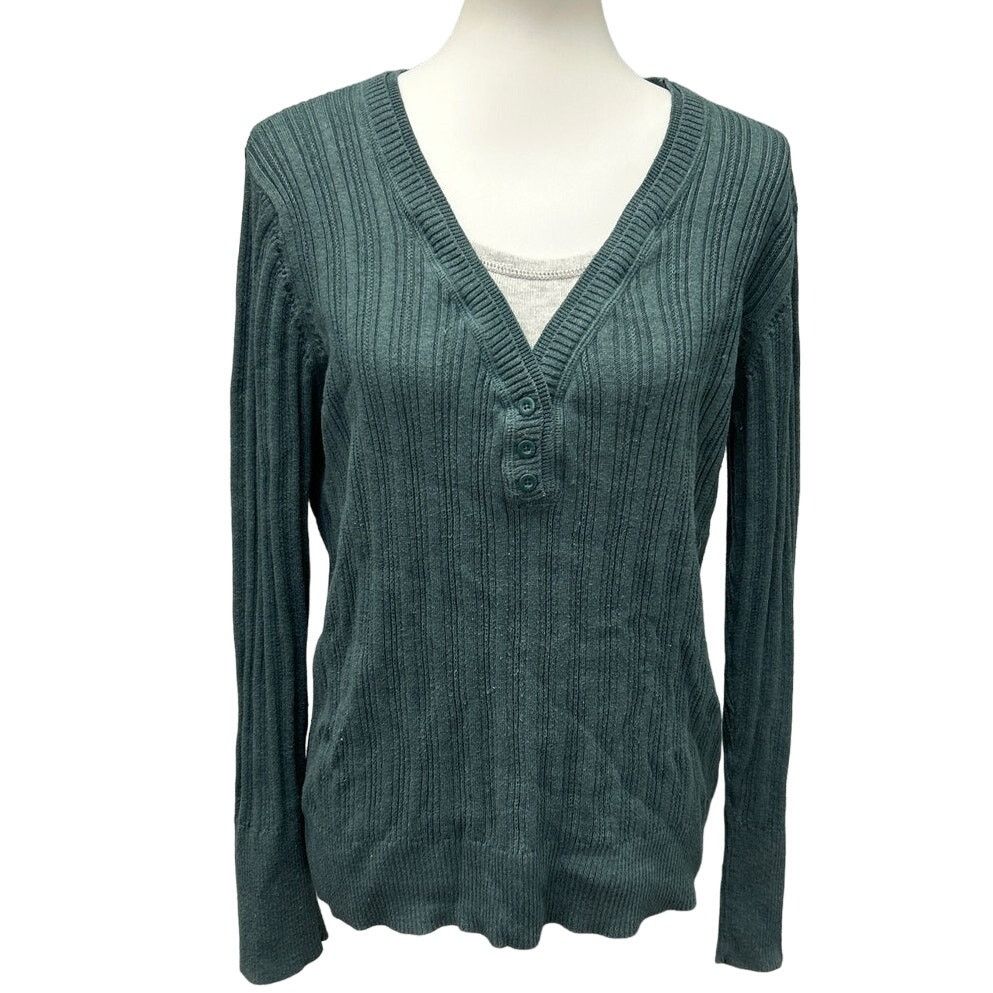 Sonoma Lot of 3 Sonoma Merona Womens XL PolyCotton Sweaters Size XL / US 12-14 / IT 48-50 - 7 Thumbnail