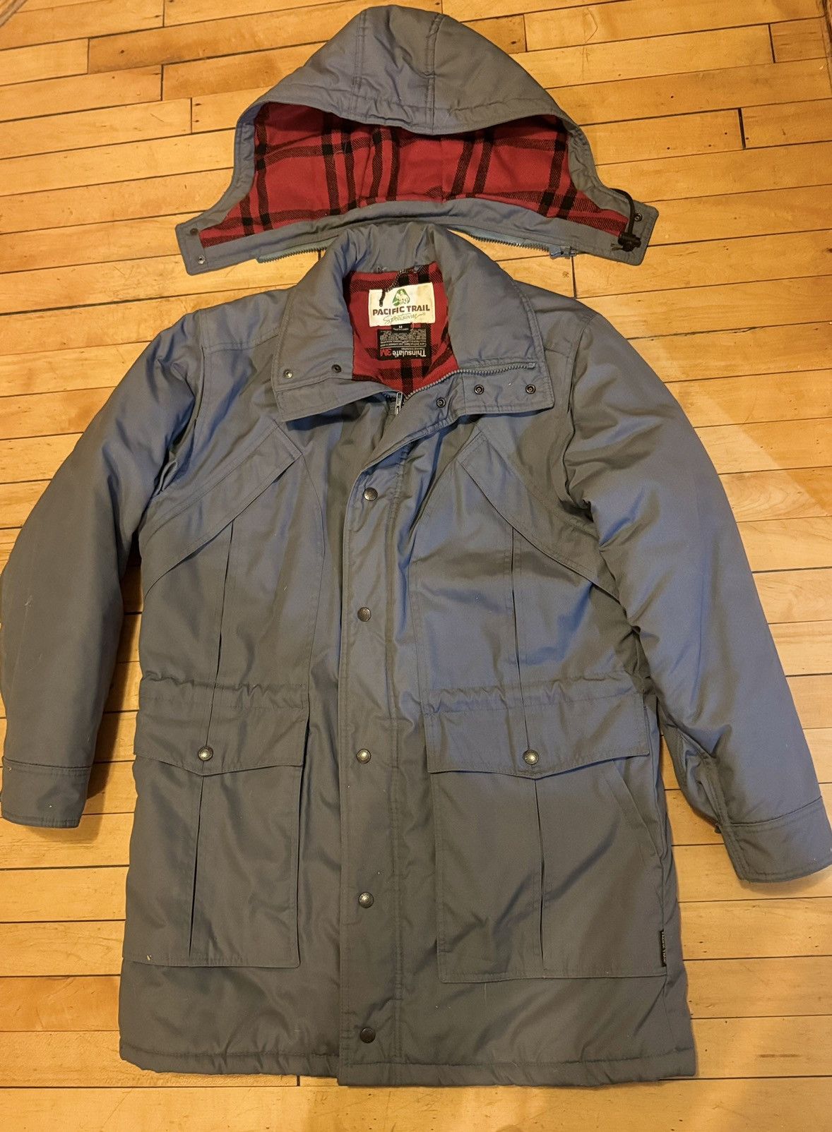 ️Pacific Trail Brown Cold outlet Weather Collection Hooded Jacket