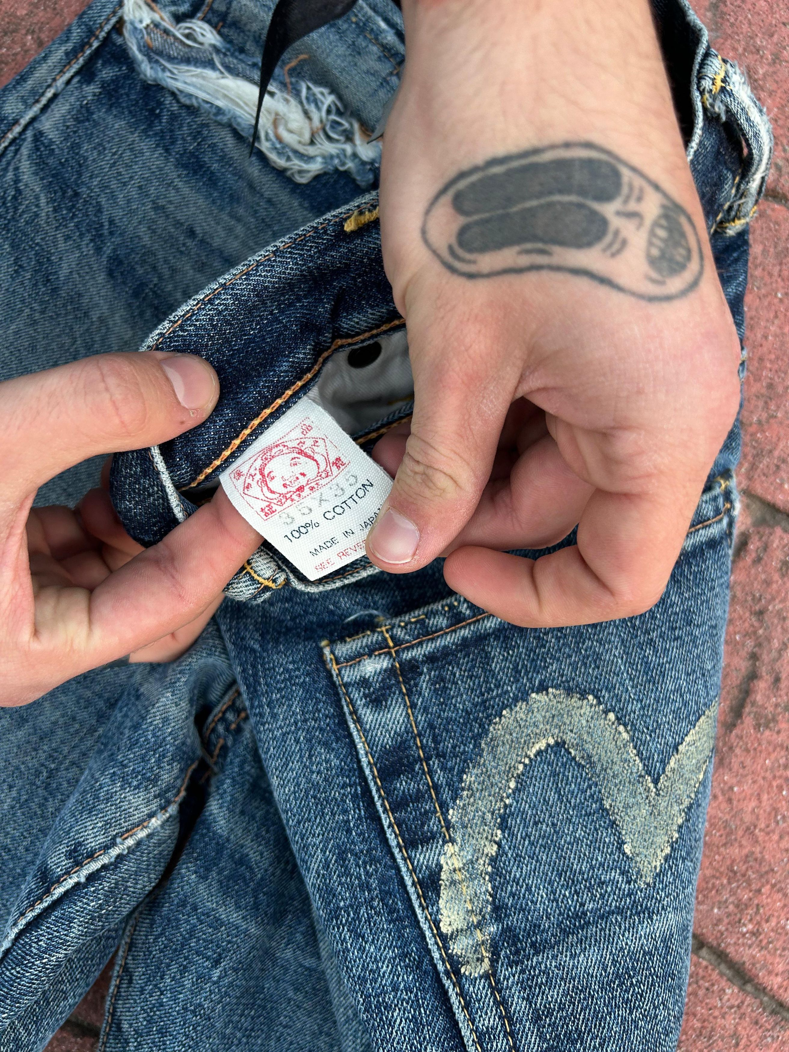 Evisu 90s Evisu Selvedge Jeans Size US 35 - 7 Thumbnail