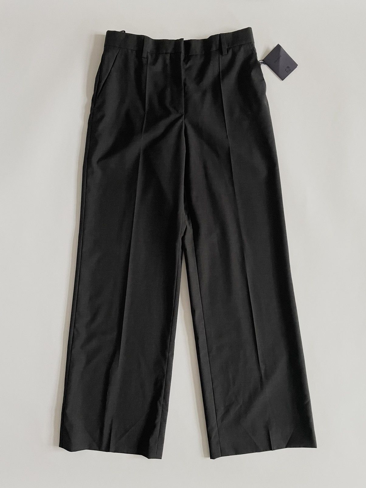 Prada × Raf Simons Prada by Raf Simons Wide Wool Suit Pants