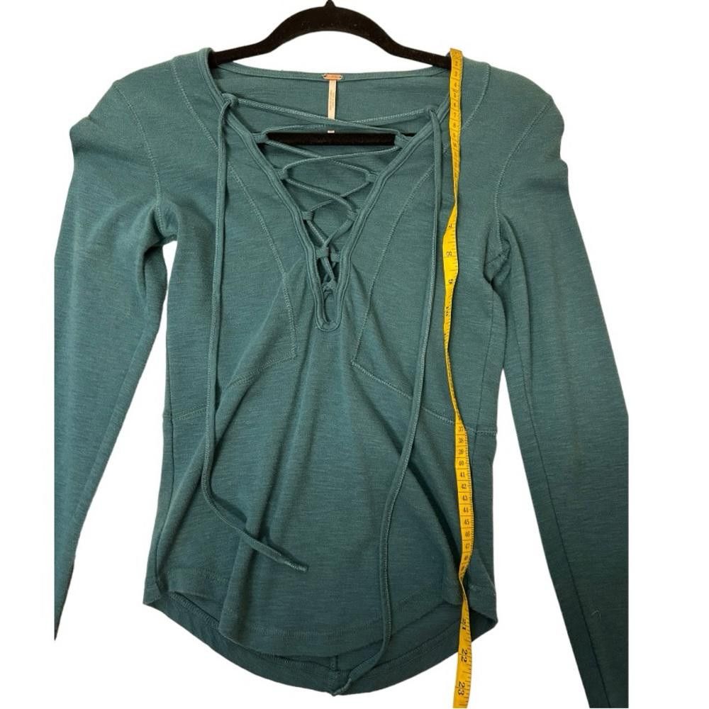 Free People Free People l Lucky Lace Up Top XS Size XS / US 0-2 / IT 36-38 - 4 Thumbnail