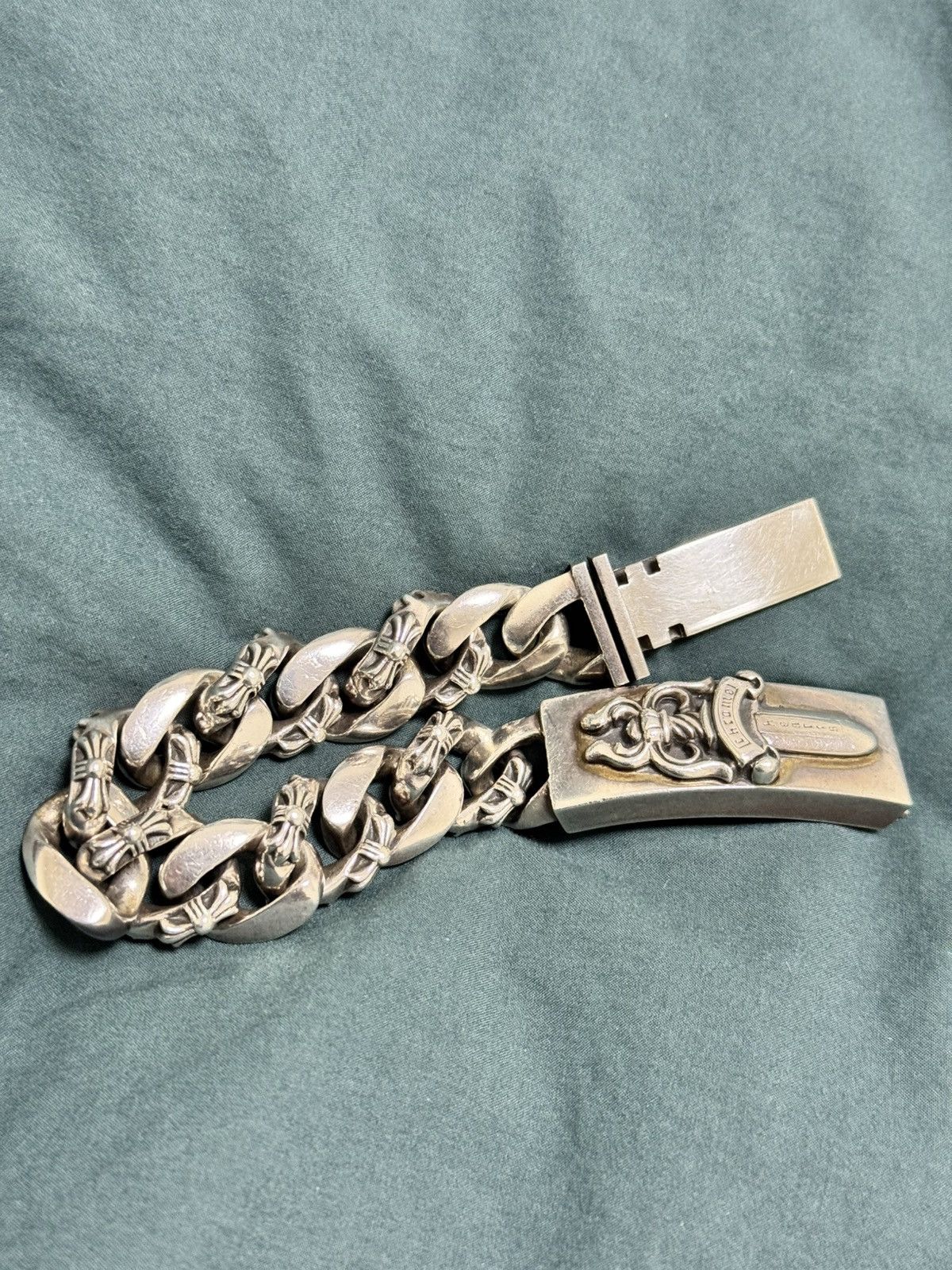 Chrome Hearts Chrome hearts dagger id fancy bracelet Size ONE SIZE - 2 Thumbnail