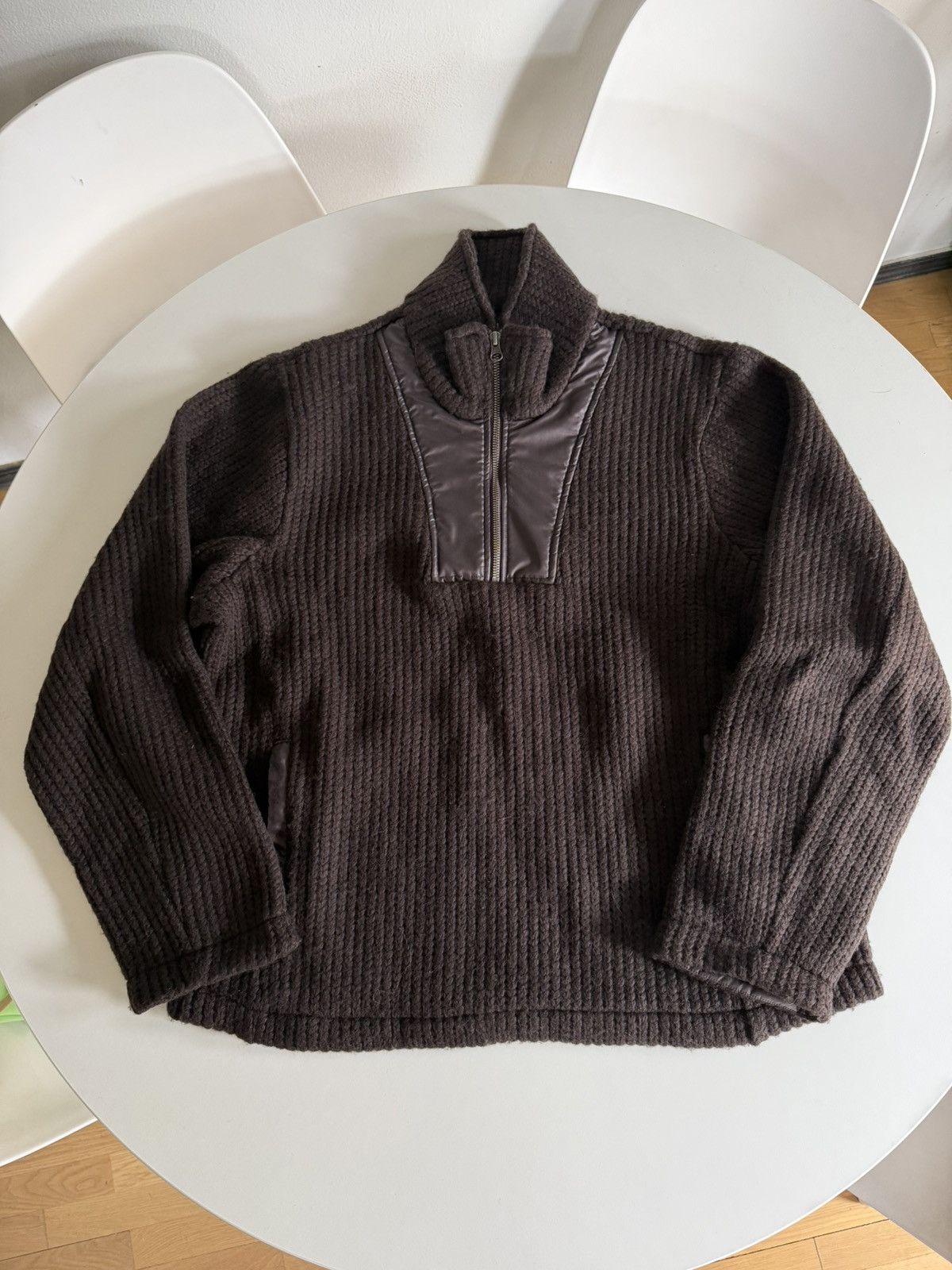Aime Leon Dore Aime Leon Dore Peneled Half-Zip Sweater Size US L / EU 52-54 / 3 - 2 Thumbnail