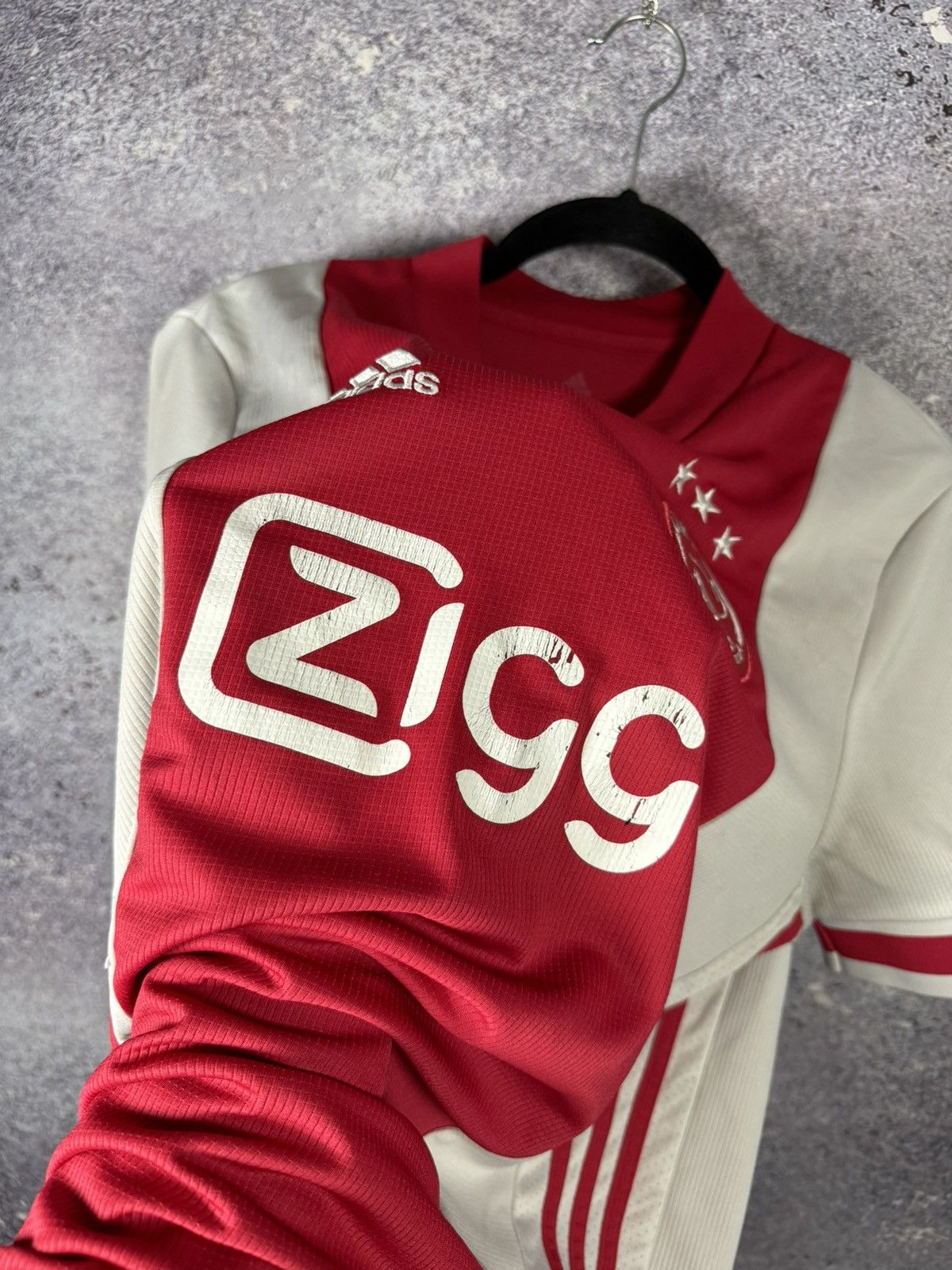Adidas × Vintage Vintage Ajax 2020/21 Adidas Soccer Jersey Blokcore Large Size US L / EU 52-54 / 3 - 11 Thumbnail