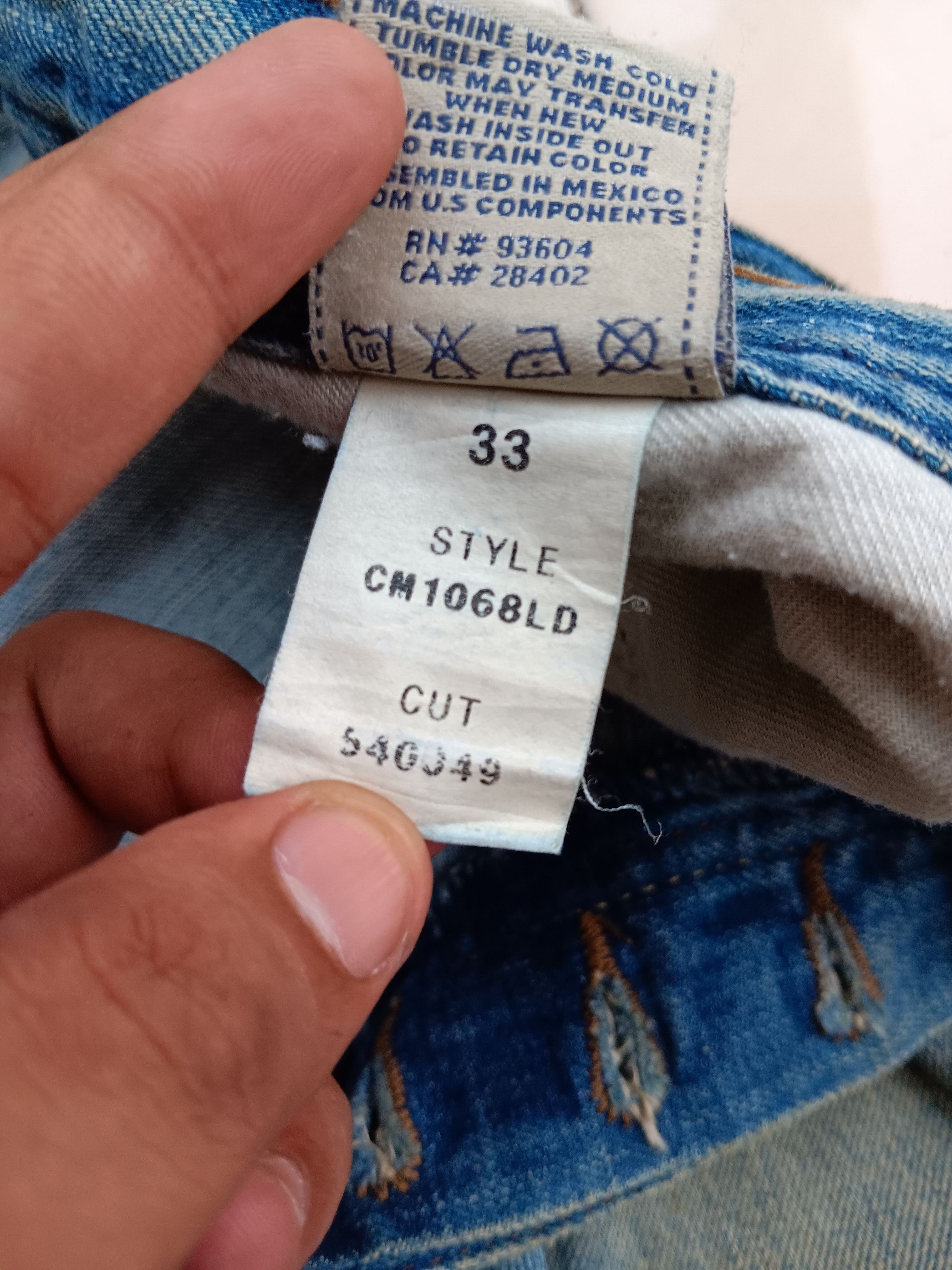 Japanese Brand J&COMPANY CROSS PATCH EMBROIDERY DENIM BOOTCUT Size US 33 - 12 Thumbnail