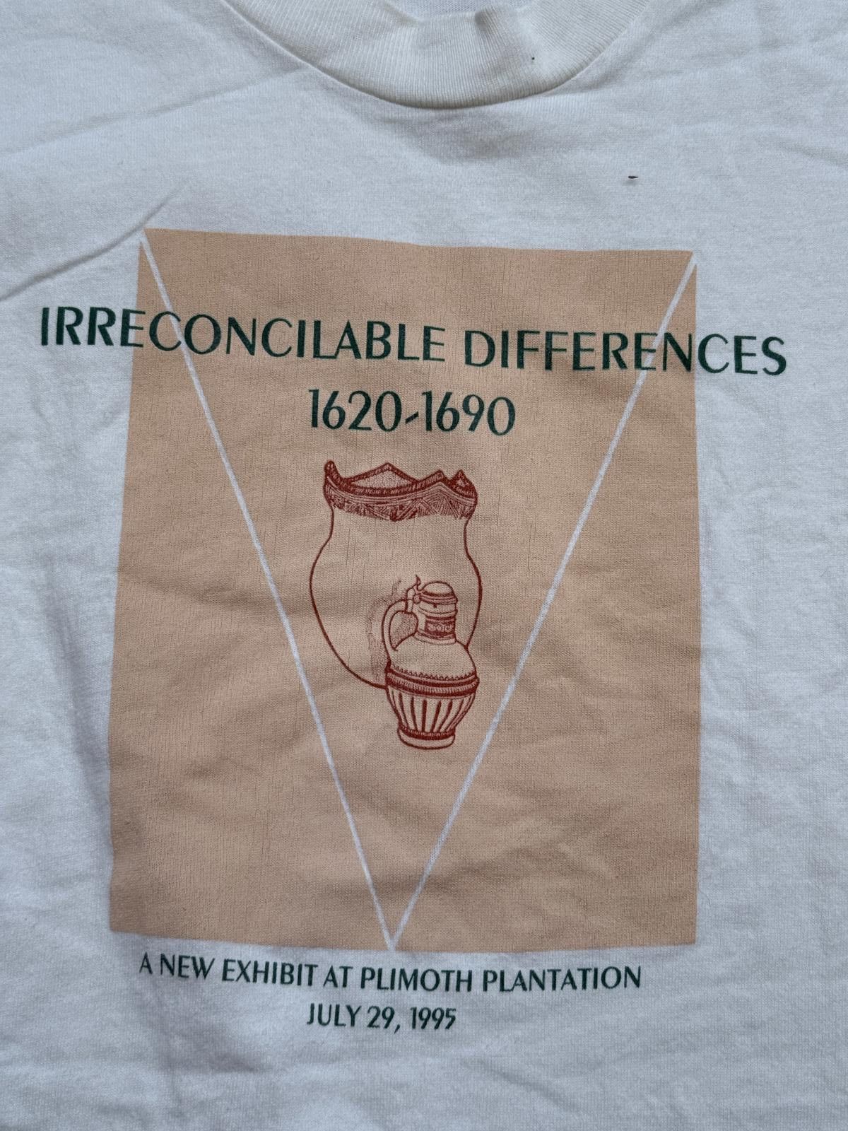 Fruit Of The Loom VTG Plimoth Patuxet T-shirt 1995 Plimoth Plantation XL Size US XL / EU 56 / 4 - 3 Thumbnail