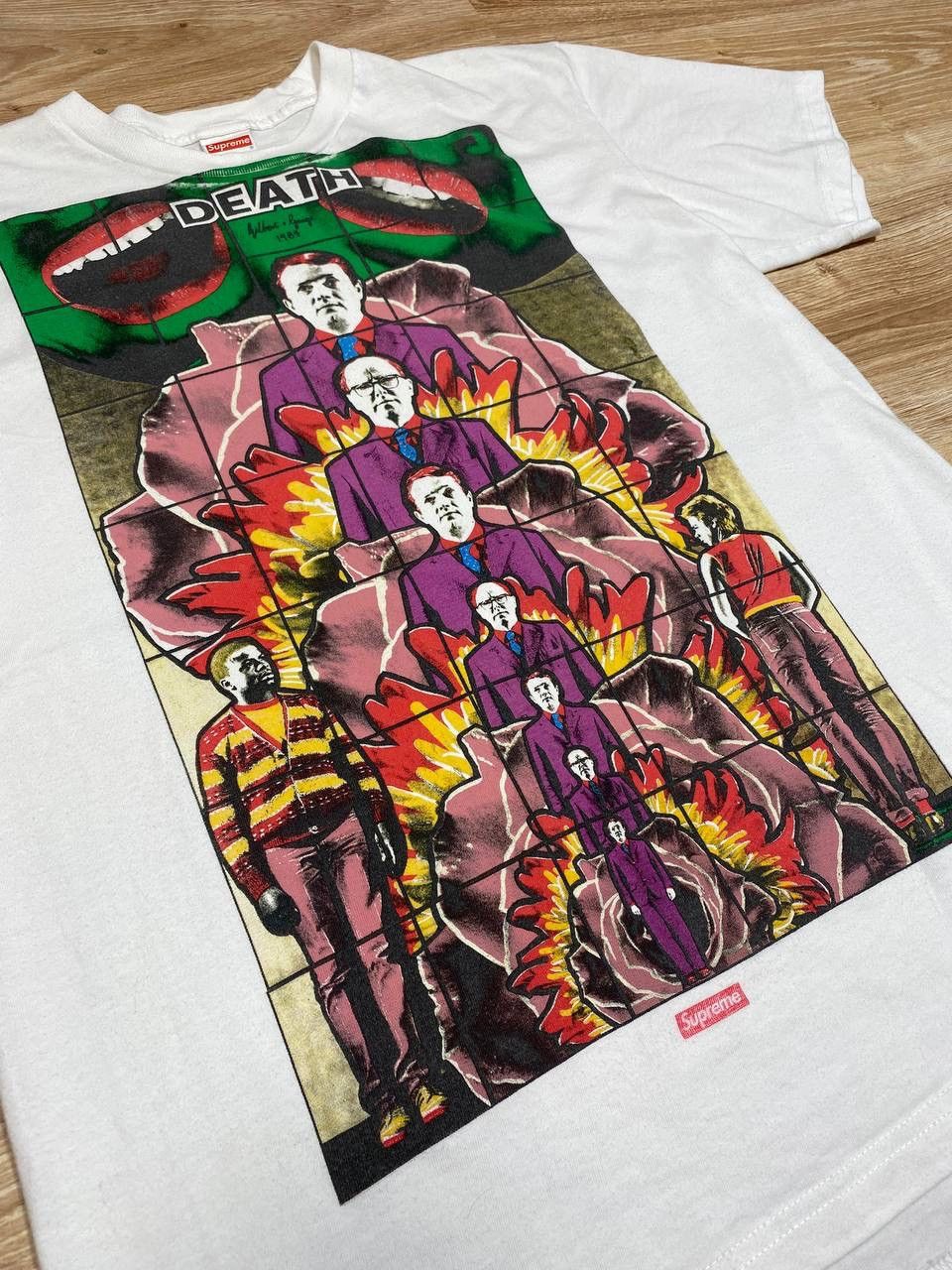 Supreme Gilbert and George DEATH Tee Size US M / EU 48-50 / 2 - 7 Thumbnail