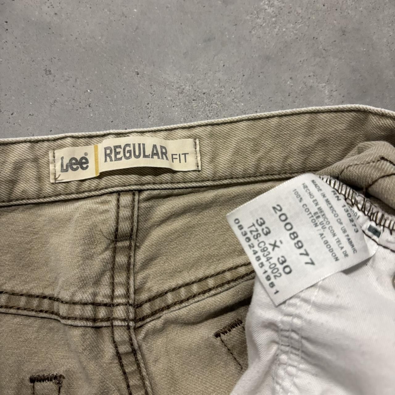 Japanese Brand × Vintage Crazy Vintage Y2K/2000s Faded Cream Streetwear Denim Jeans! Size US 32 / EU 48 - 8 Thumbnail