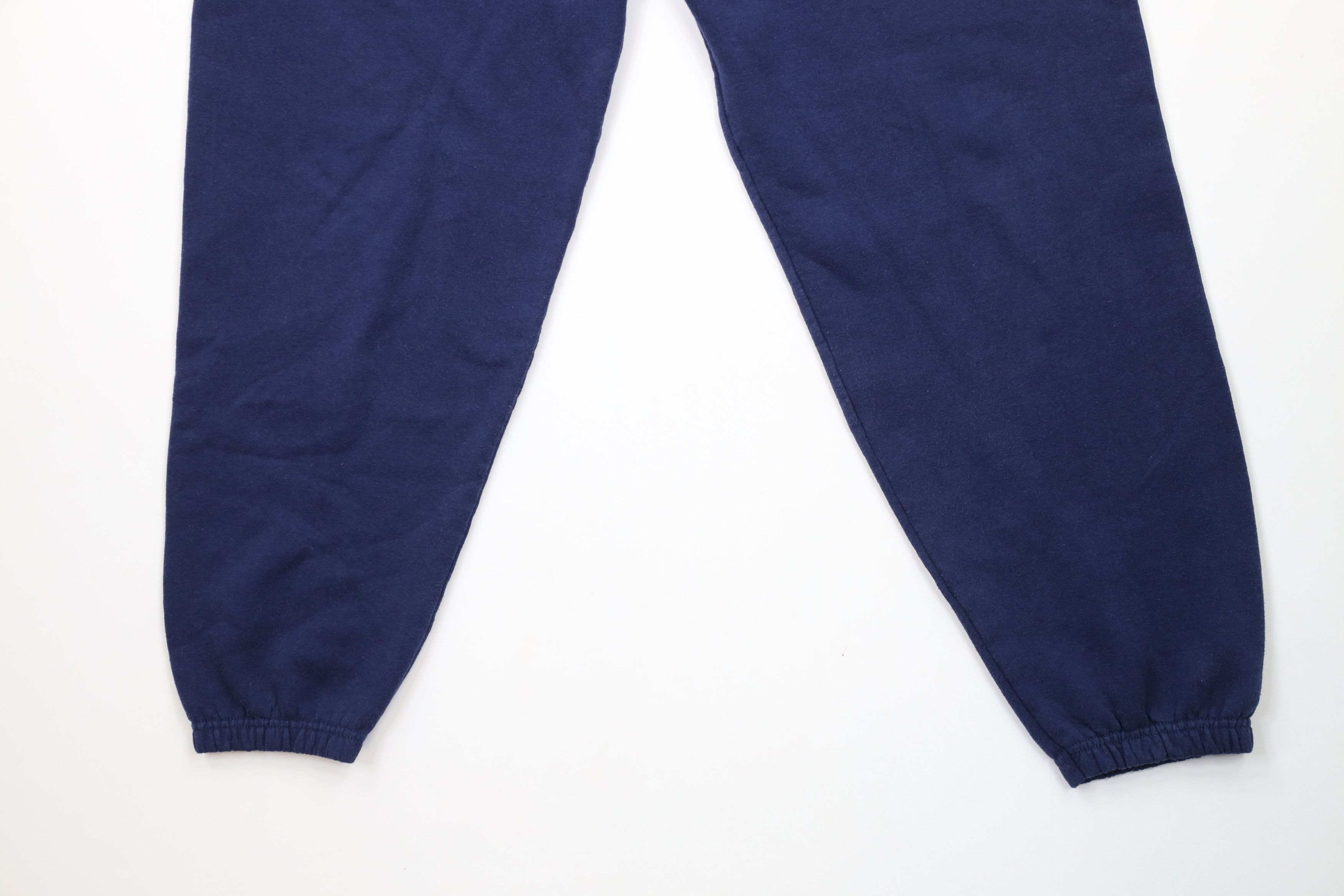 Vintage Vintage 90s Streetwear Blank Cuffed Sweatpants Joggers Size US 34 / EU 50 - 3 Thumbnail