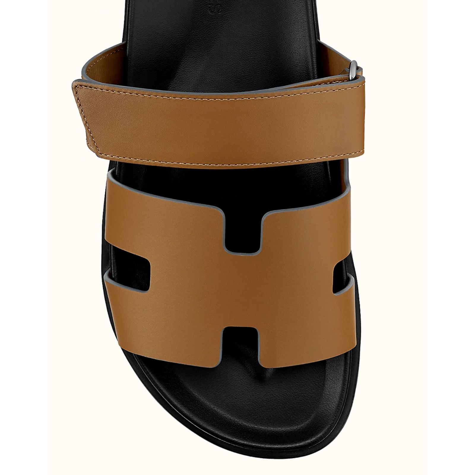 Hermes Hermes Chypre Sandal Mens Leather Slide Slip On Flat 44 11 Size US 11 / EU 44 - 6 Thumbnail