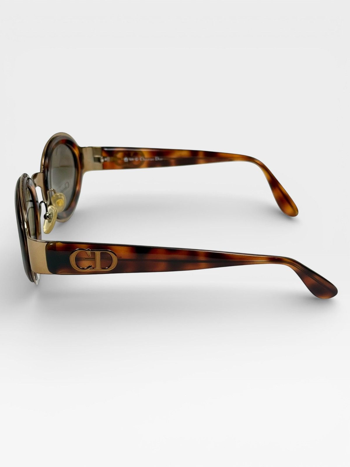 Dior VINTAGE DIOR ROUND SUNGLASSES Size ONE SIZE - 4 Thumbnail