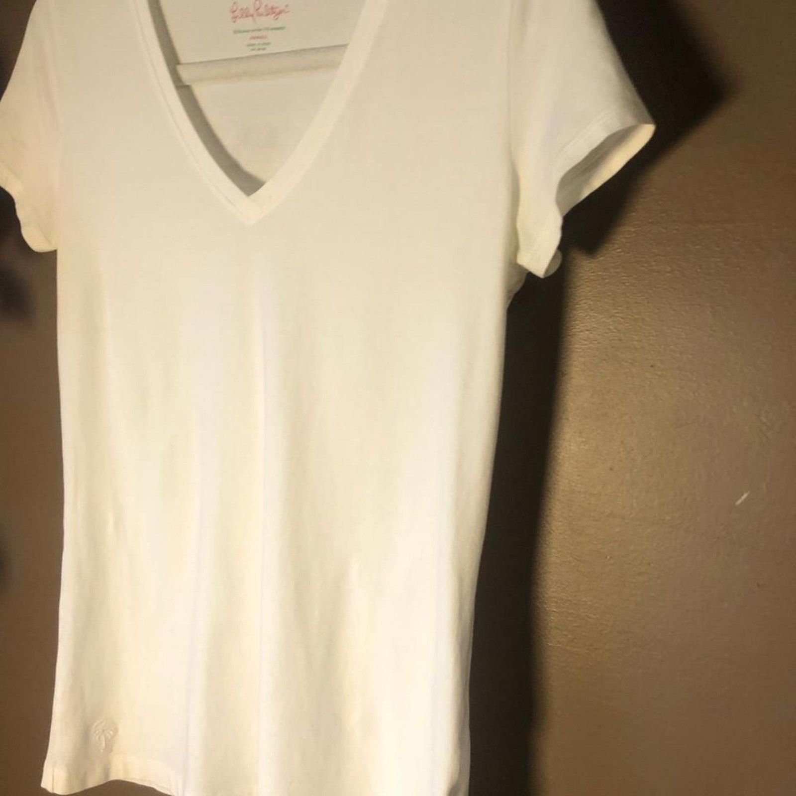 Lilly Pulitzer T-shirt top white short-sleeve lilly Pulitzer Size XS / US 0-2 / IT 36-38 - 4 Thumbnail