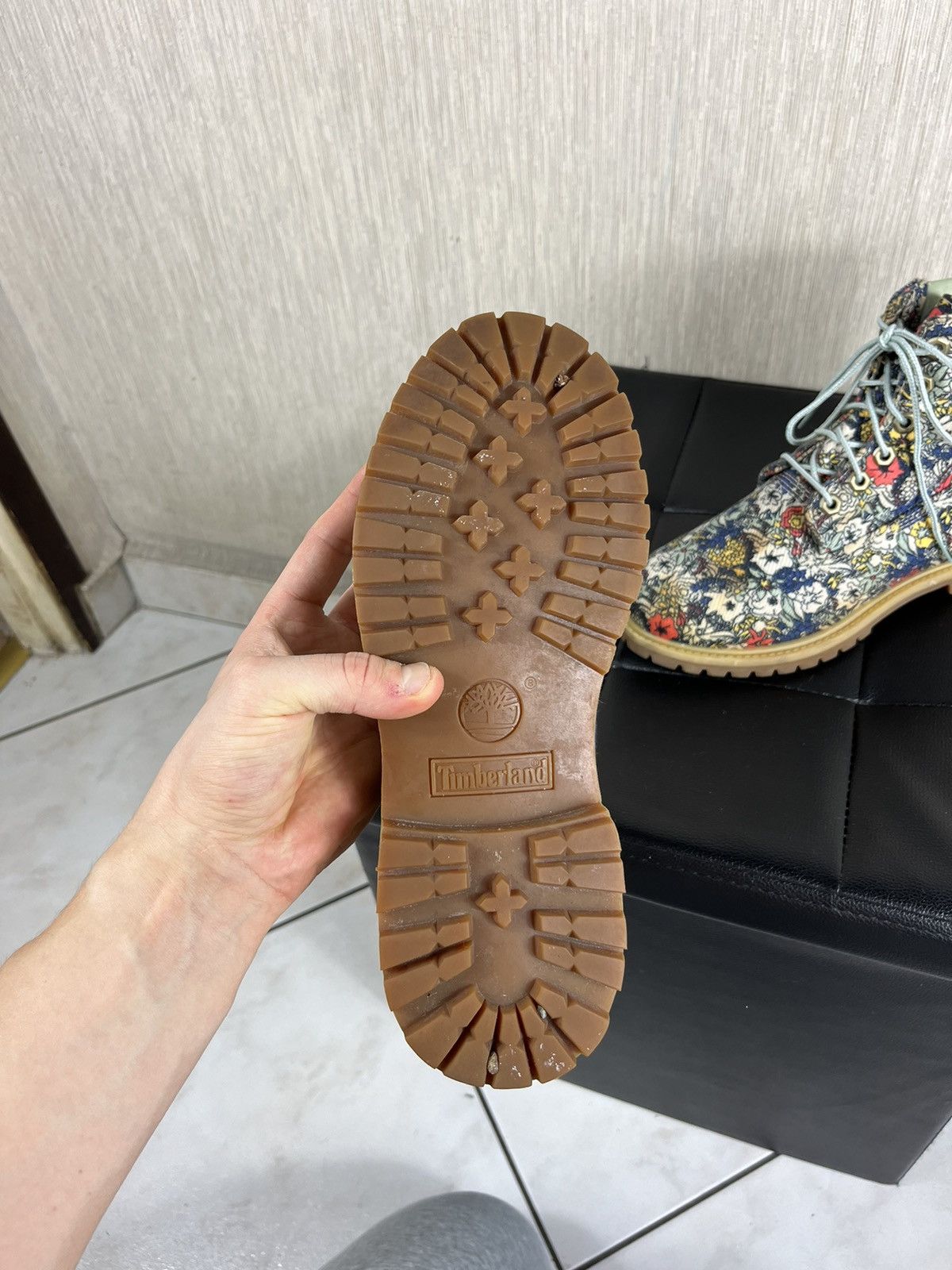 Timberland × Vintage Timberland floral boots shoes full all over print Size US 7.5 / IT 37.5 - 12 Thumbnail