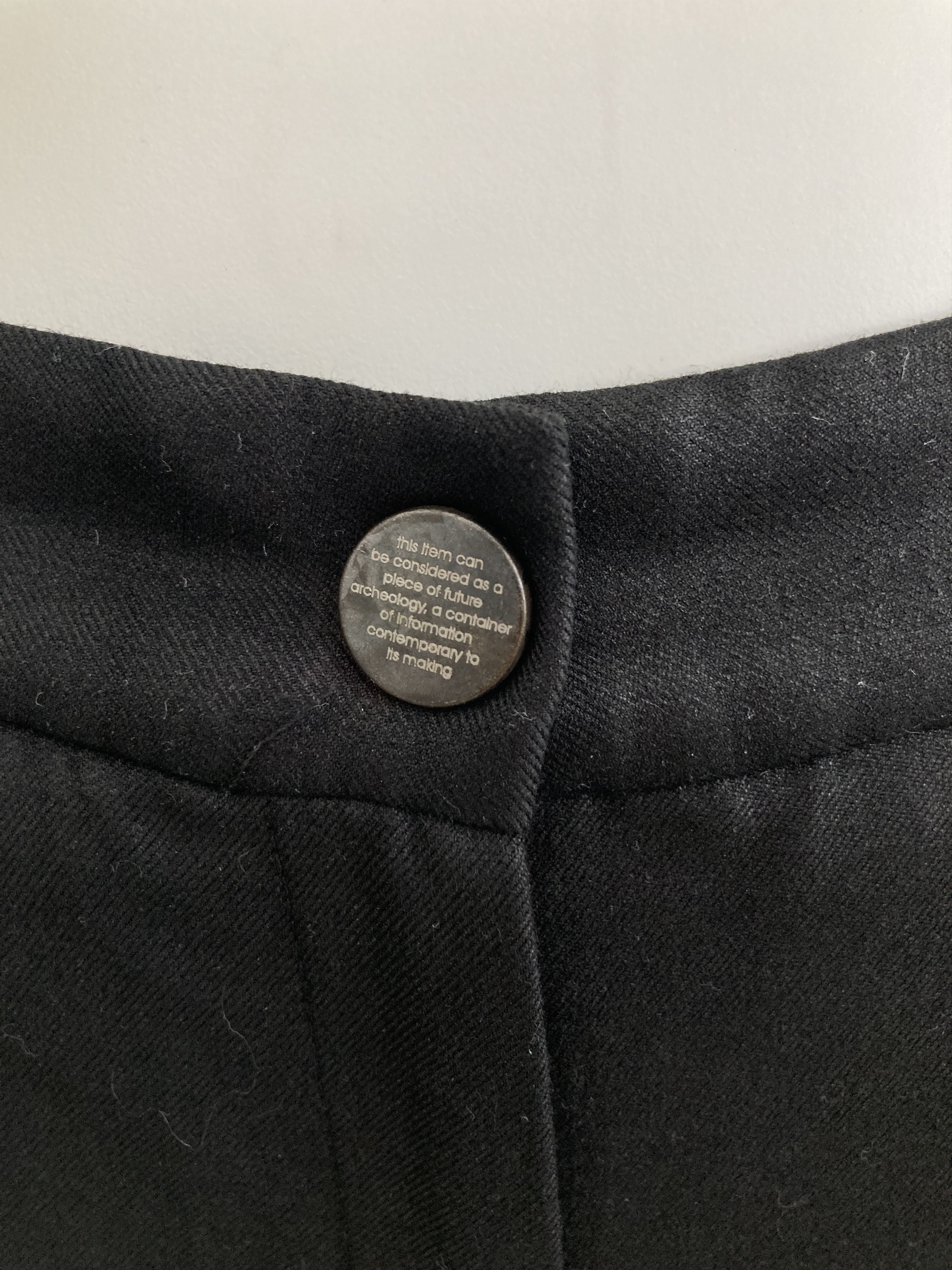 Hussein Chalayan Early 2000's Grey Trousers Size 26" / US 2 / IT 38 - 3 Thumbnail