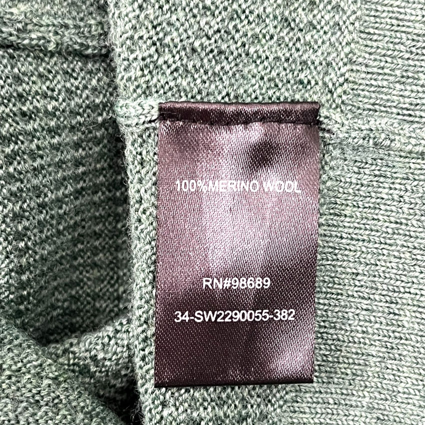 Todd Snyder Todd Snyder Merino Wool Sweater Mens M / L Green Waffle Knit Crew Smart Casual Shirt Pullover Broadway? Size US M / EU 48-50 / 2 - 3 Thumbnail
