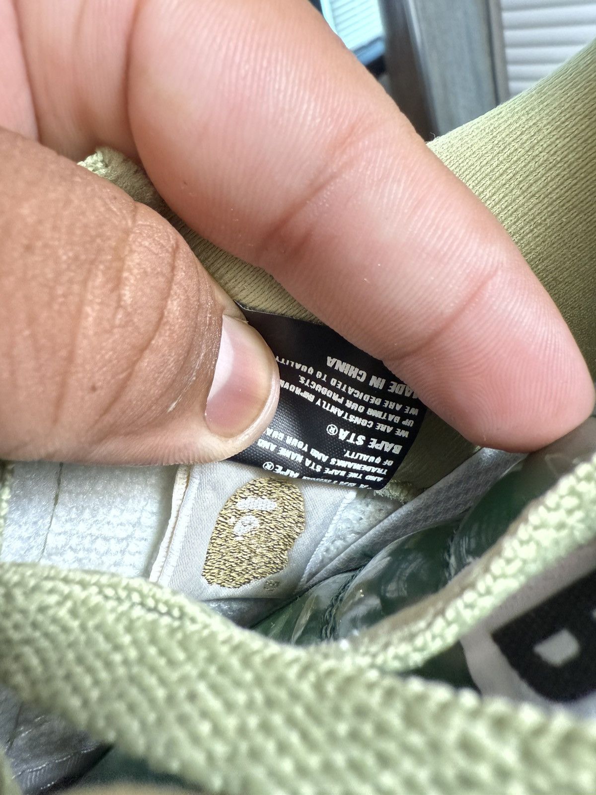 Bape Bapesta Green Check Shoes Size 9 Size US 9 / EU 42 - 18 Thumbnail