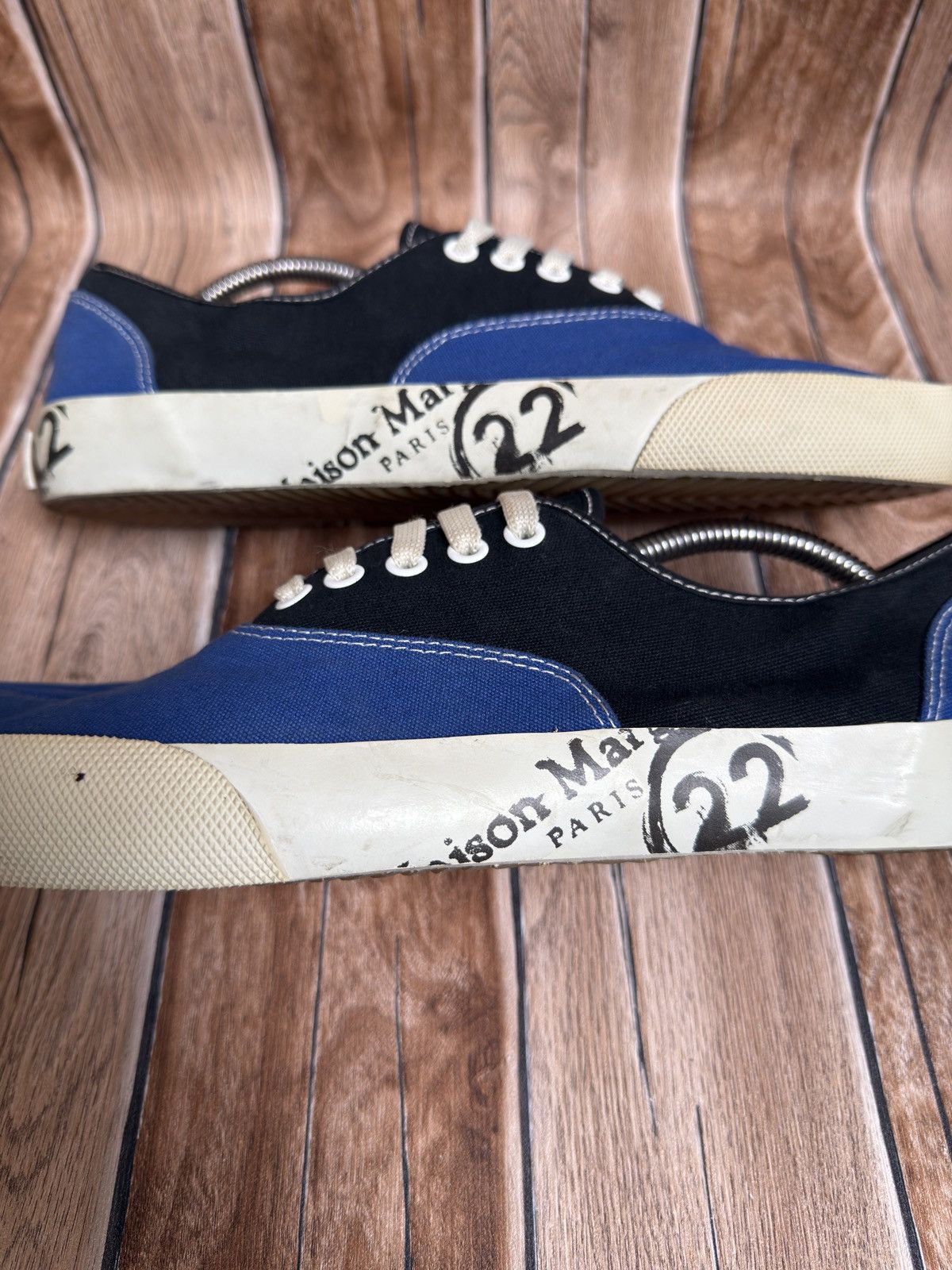 Maison Margiela Ss19 Tabi canvas sneakers Size US 8.5 / EU 41-42 - 6 Thumbnail