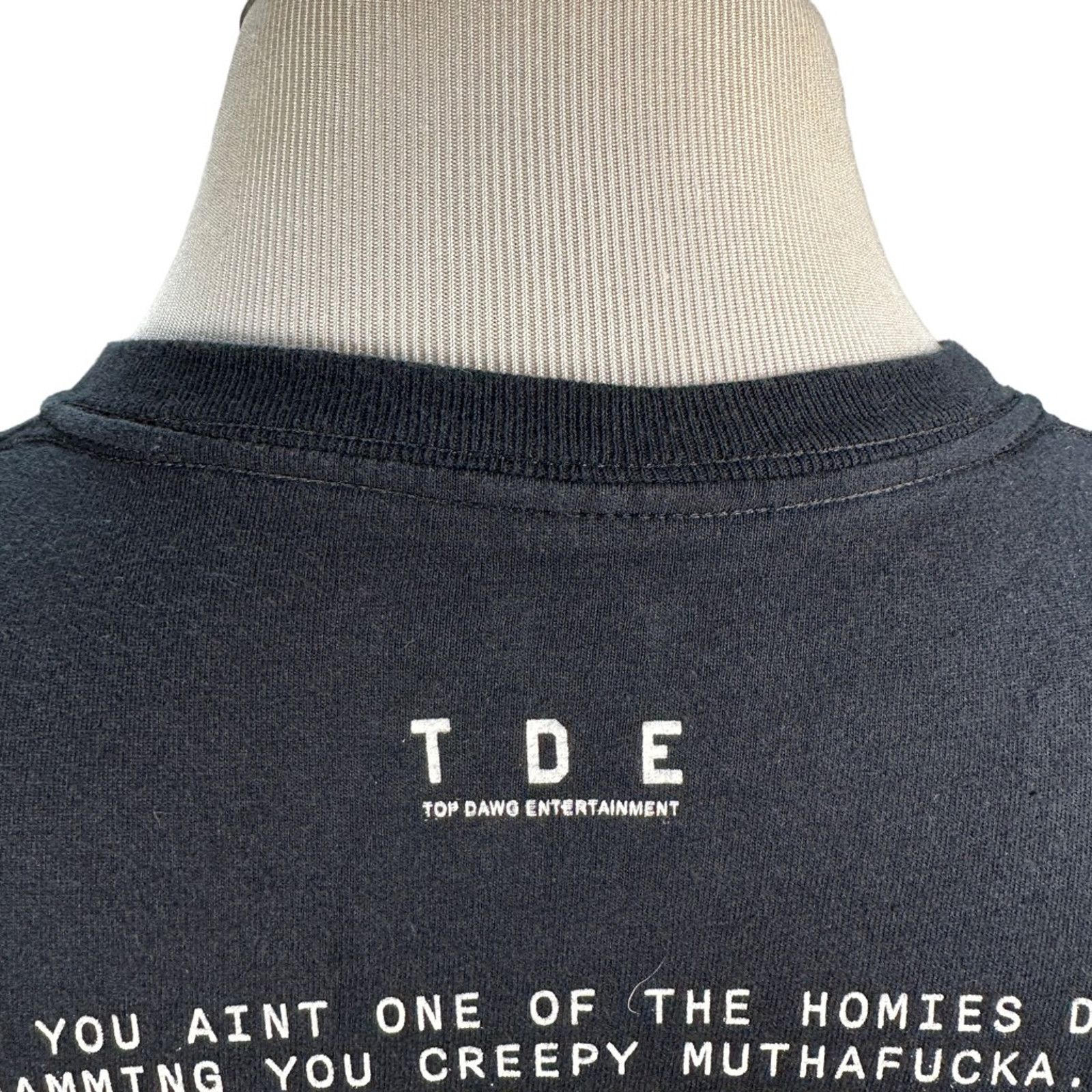 Top Dawg Entertainment TDE Top Dawg Entertainment Graphic T-Shirt Rap Tee Black M Size US M / EU 48-50 / 2 - 8 Thumbnail