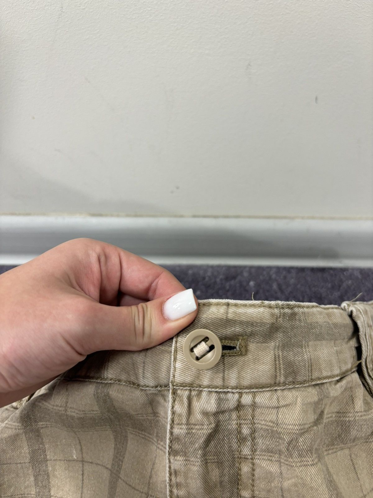 Izod Vintage IZOD Wide-Leg Men’s Utility Hype Baggy Cargo Shorts Size US 34 / EU 50 - 6 Thumbnail