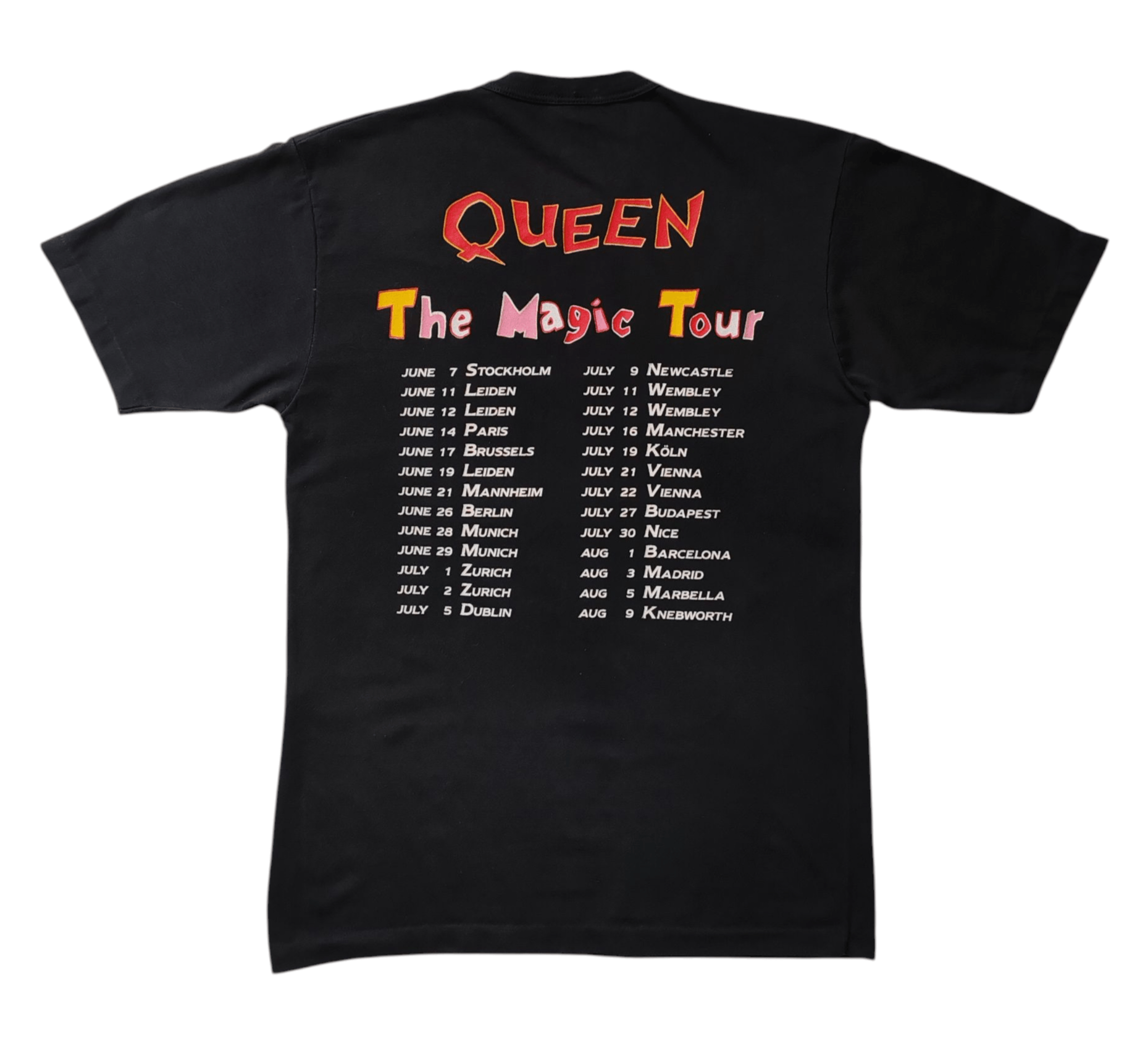 Band Tees Vintage 1986 QUEEN A Kind of Magic Tour T shirt size S Size US S / EU 44-46 / 1 - 2 Thumbnail