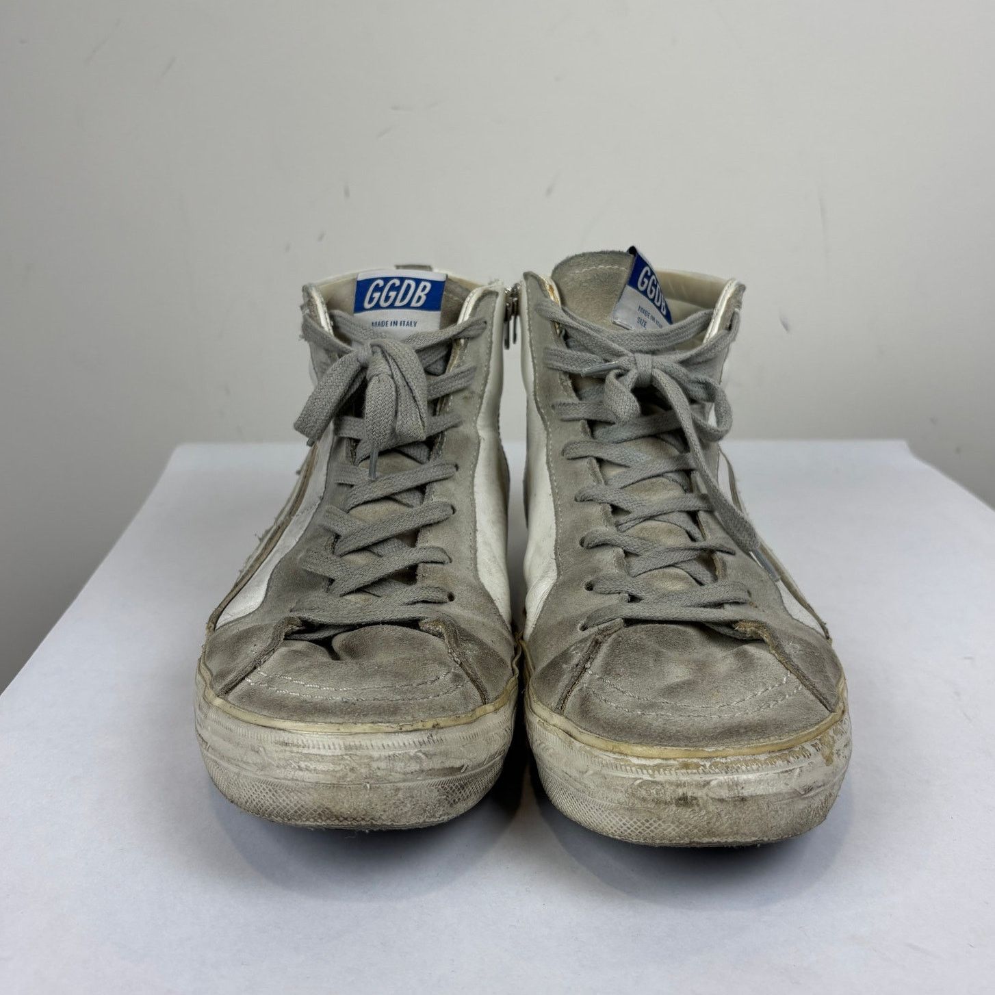 Golden Goose Golden Goose GGDB Slide High Top Leather Sneakers Men's 43 Size US 10 / EU 43 - 2 Thumbnail