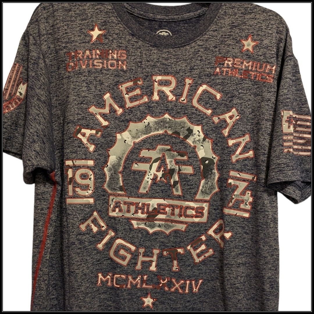 Affliction American Fighter Athletics T-Shirt Sleeve Hits Men's XL Size US XL / EU 56 / 4 - 3 Thumbnail