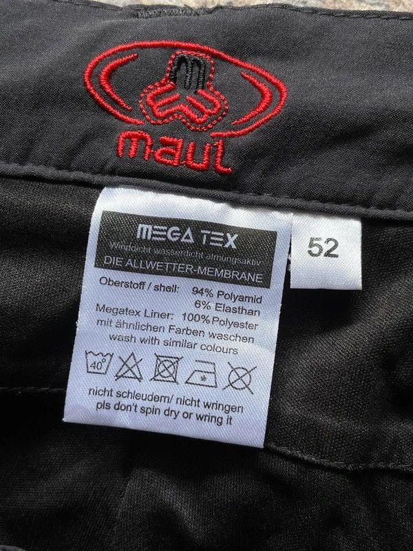 Other Maul Mega Tex Y2K 2000s Outdoor Warm Lining Pants Sz 52 / L Size US 36 / EU 52 - 6 Thumbnail