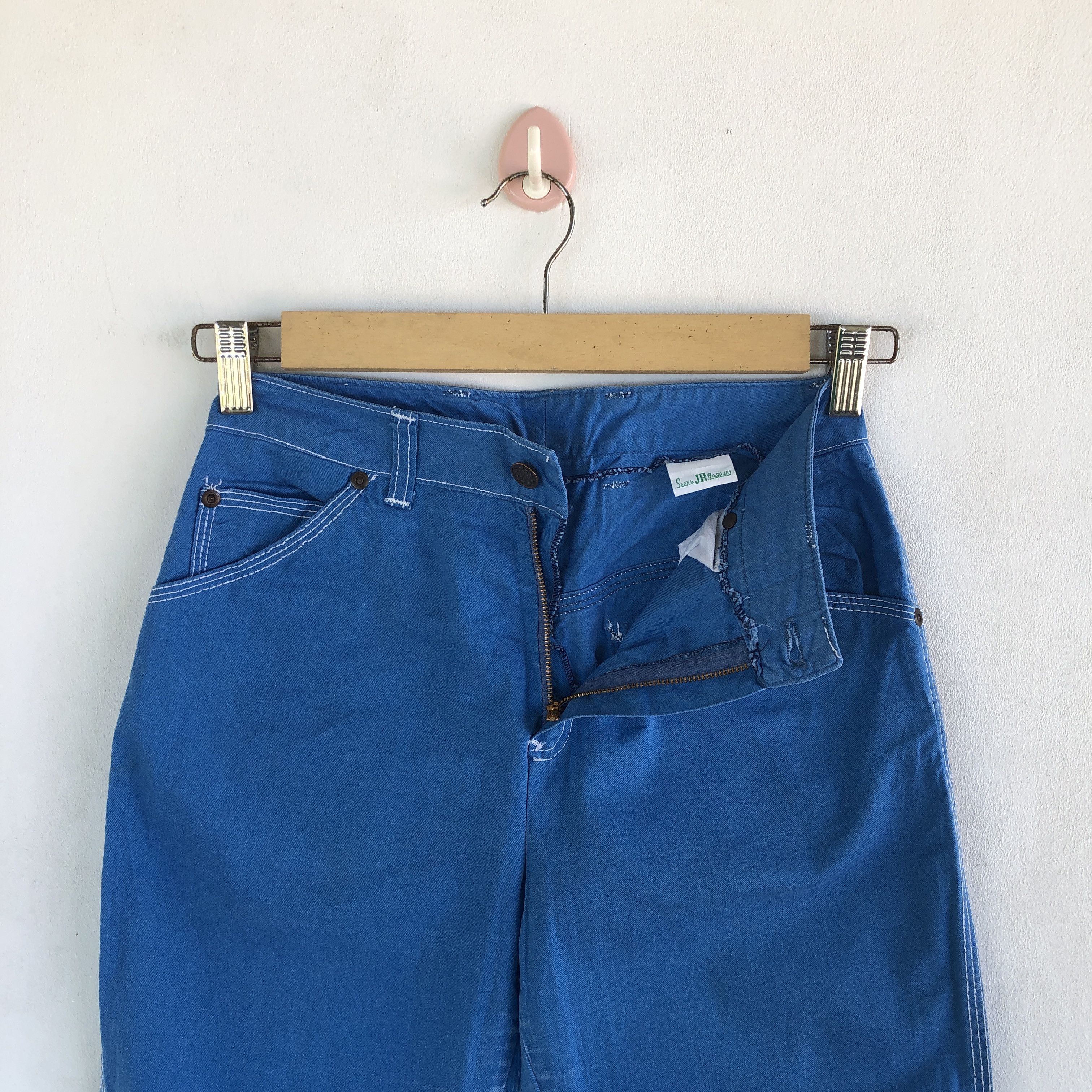 Sears Vintage 70s Sears JR Bazaar Jeans Sears Denim Pants Size 26" / US 2 / IT 38 - 5 Thumbnail