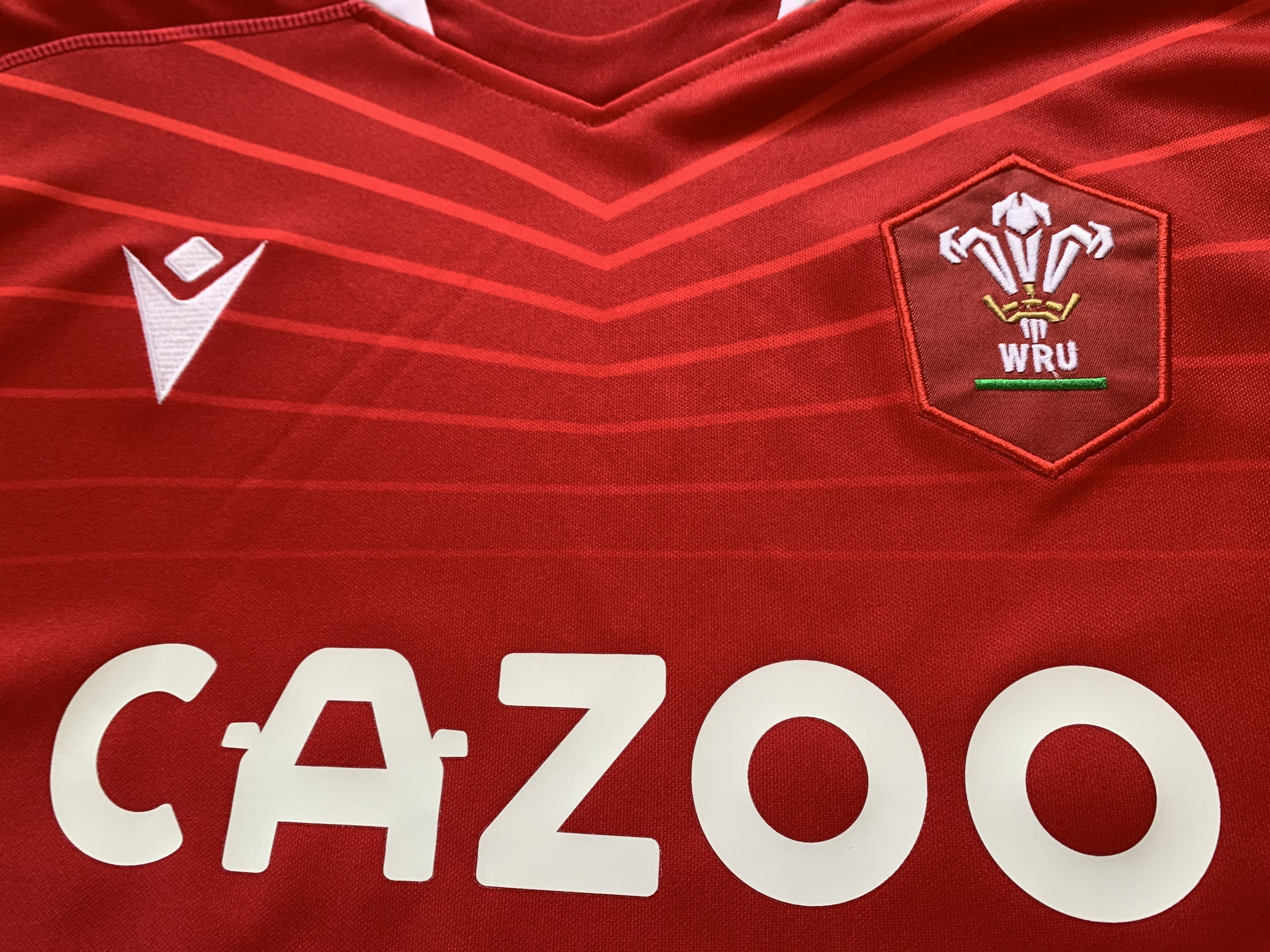 Macron WRU Macron Wales Rugby Union Jersey Size US XXL / EU 58 / 5 - 6 Thumbnail