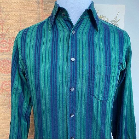 Dolce & Gabbana Dolce & Gabbana Striped Button Down Shirt Made In Italy Size US S / EU 44-46 / 1 - 2 Thumbnail
