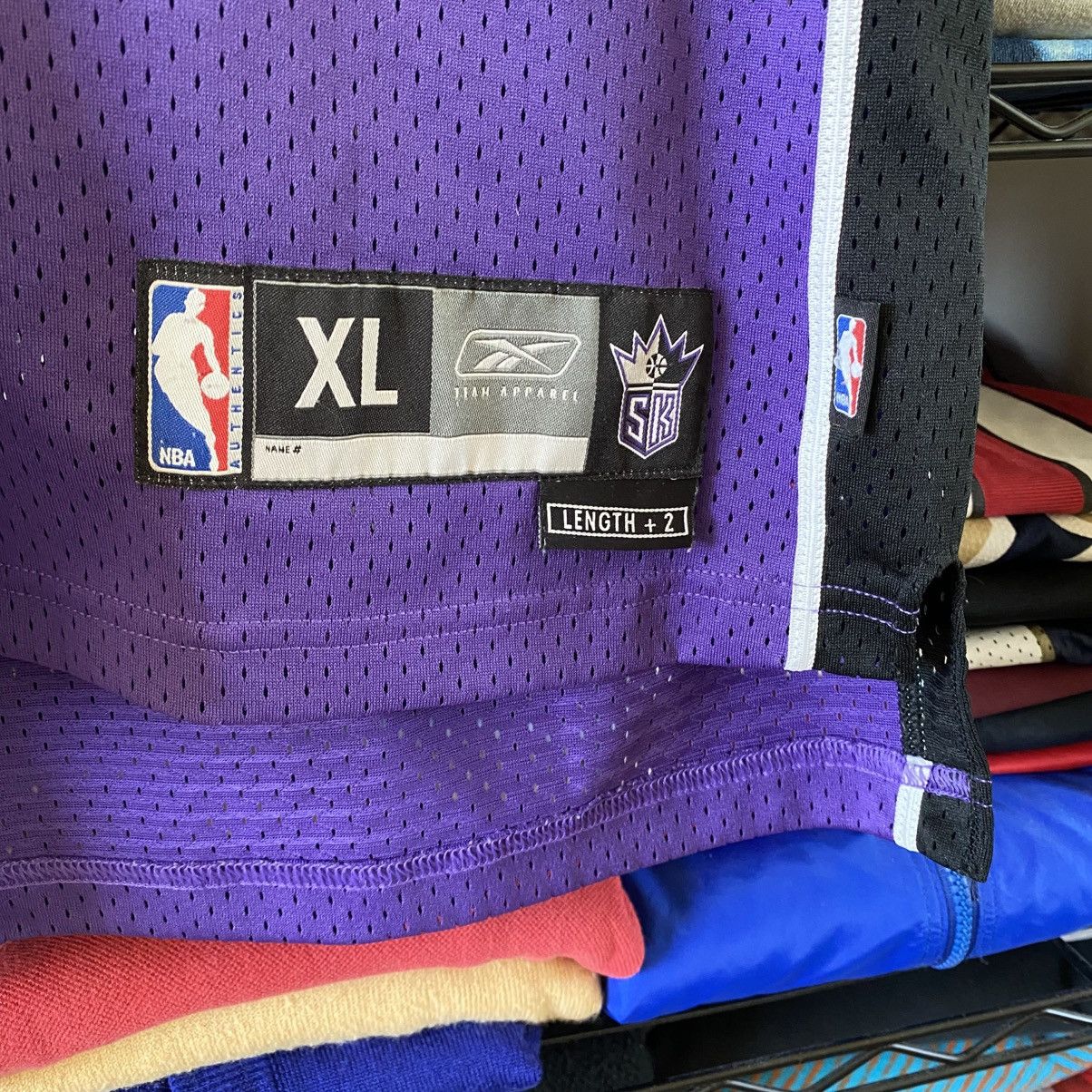 Reebok Vintage Sacramento Kings Basketball Jersey #24 Bobby Jackson Size US XL / EU 56 / 4 - 4 Thumbnail