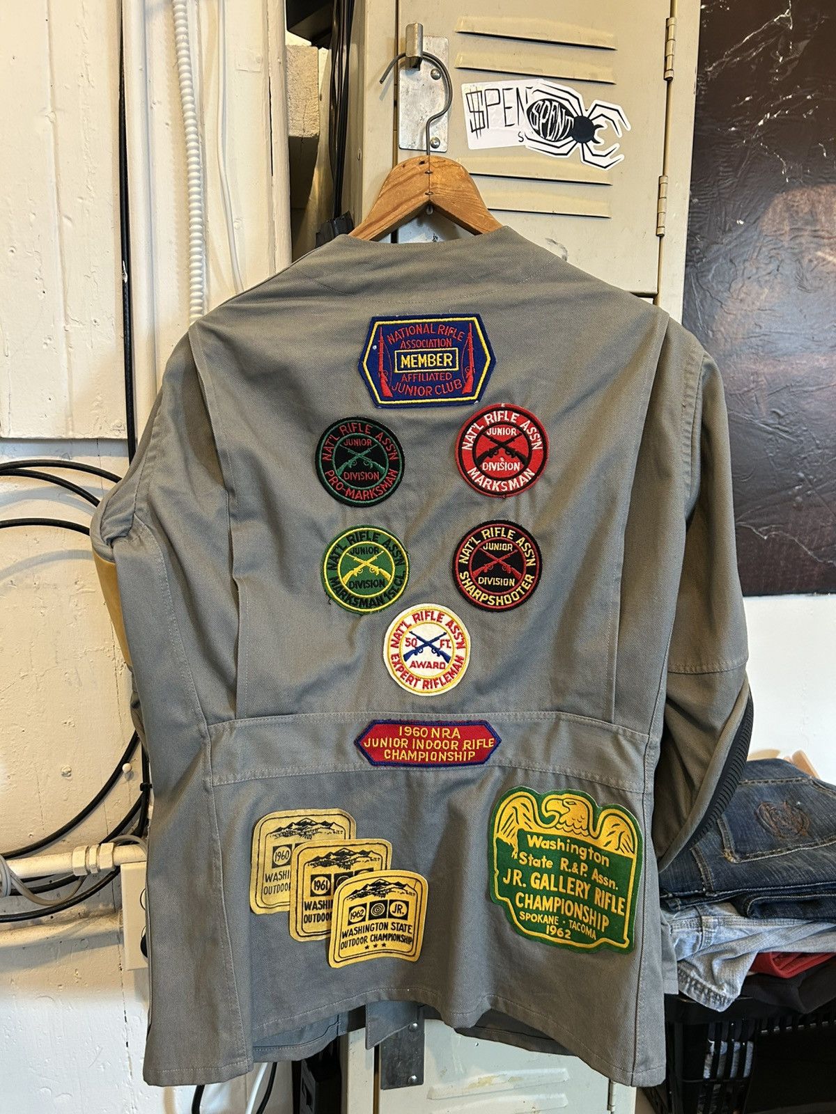 Vintage Vintage 1960s hunting patch jacket Size US L / EU 52-54 / 3 - 2 Thumbnail