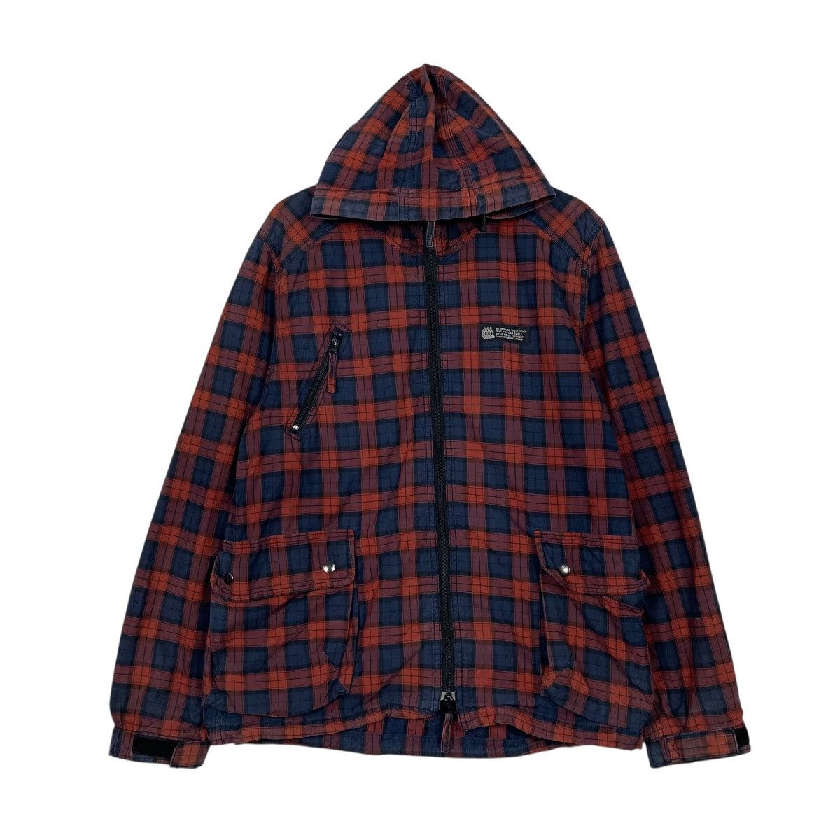 Japanese Brand Japanese Brand Sunny Clouds Hooded Tartan Jacket Size US M / EU 48-50 / 2 - 1 Thumbnail