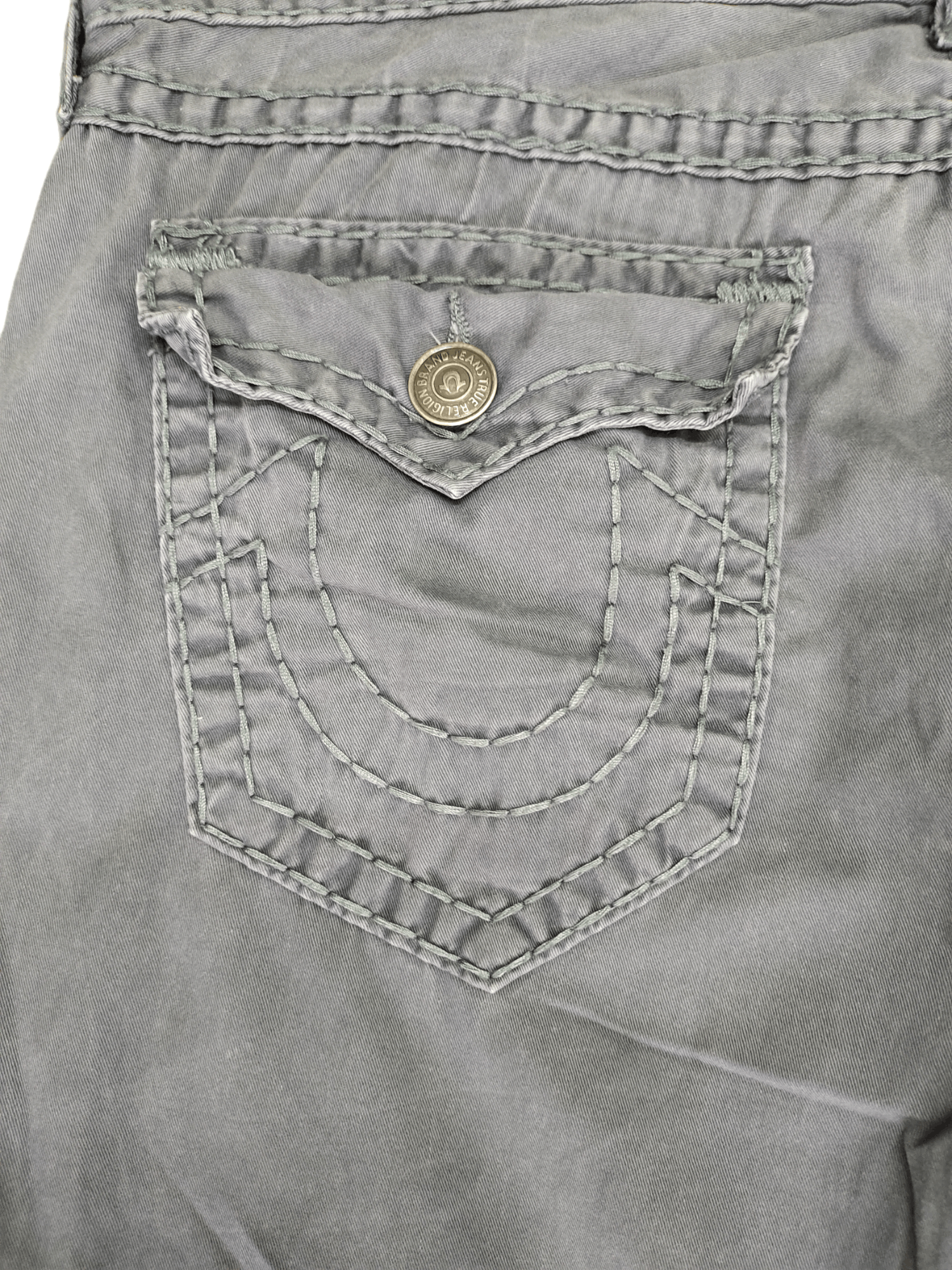 True Religion Vtg True Religion Ricky Relaxed Straight Pant Y2k Streetwear Size US 36 / EU 52 - 7 Thumbnail