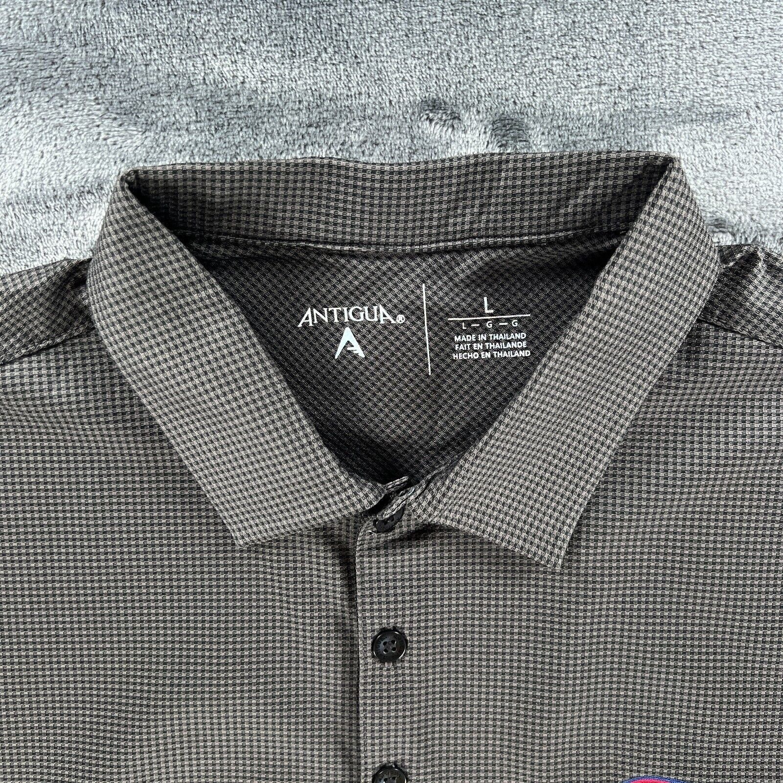 Antigua ANTIGUA Polo Shirt Men L NBA ATLANTA HAWKS Basketball Gray G Size US L / EU 52-54 / 3 - 6 Thumbnail