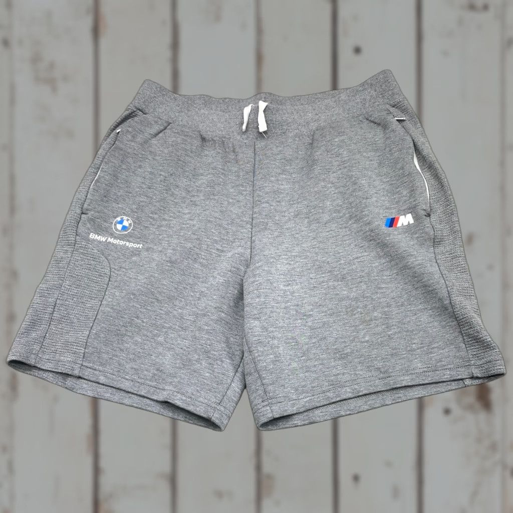 Puma PUMA BMW Motorsport Sweat Shorts Mens XL Gray Athletic Performance Pockets 6690 Size US 36 / EU 52 - 1 Thumbnail