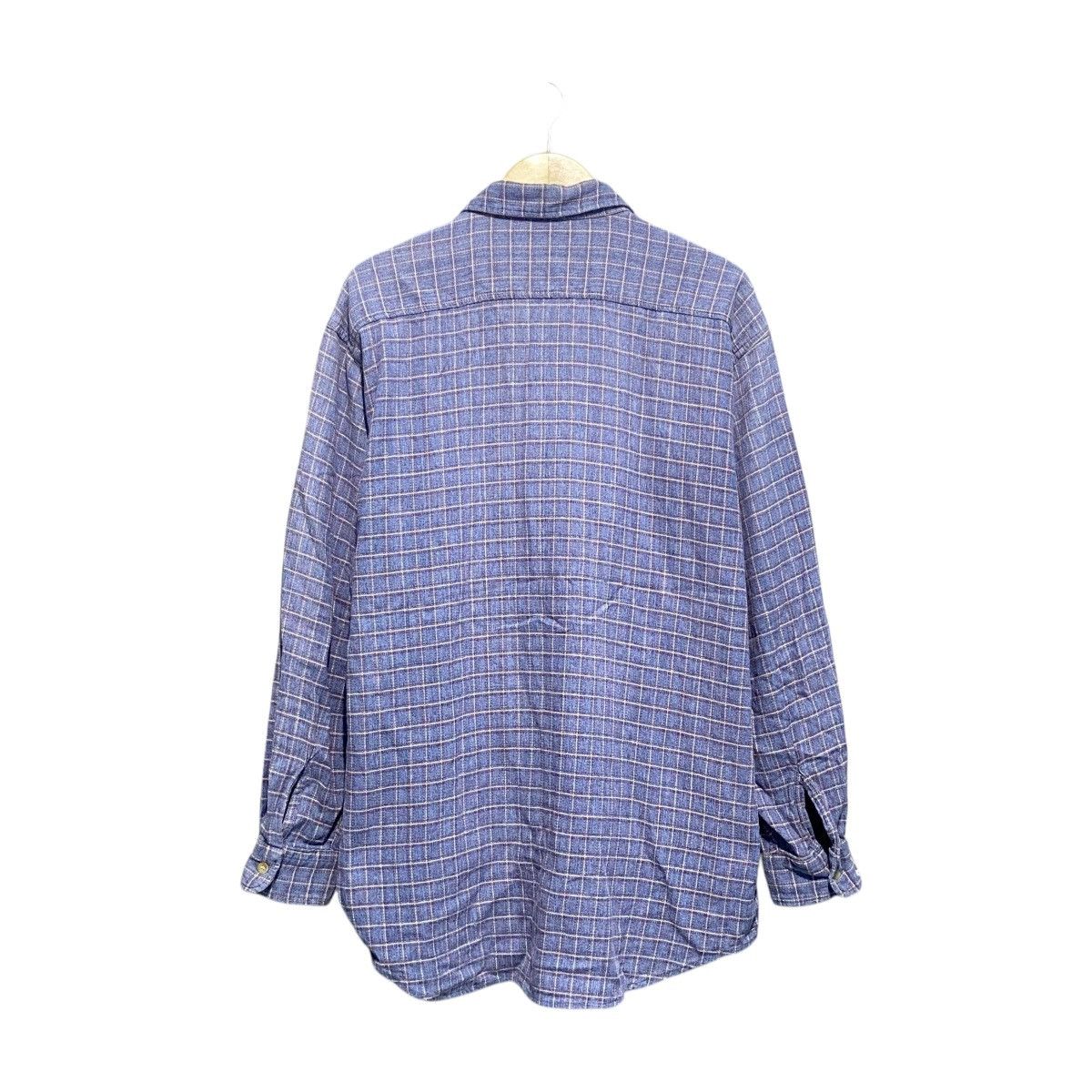 Flannel × Japanese Brand × Wrangler Vintage Wrangler Double Pocket Flannel Size US L / EU 52-54 / 3 - 2 Thumbnail