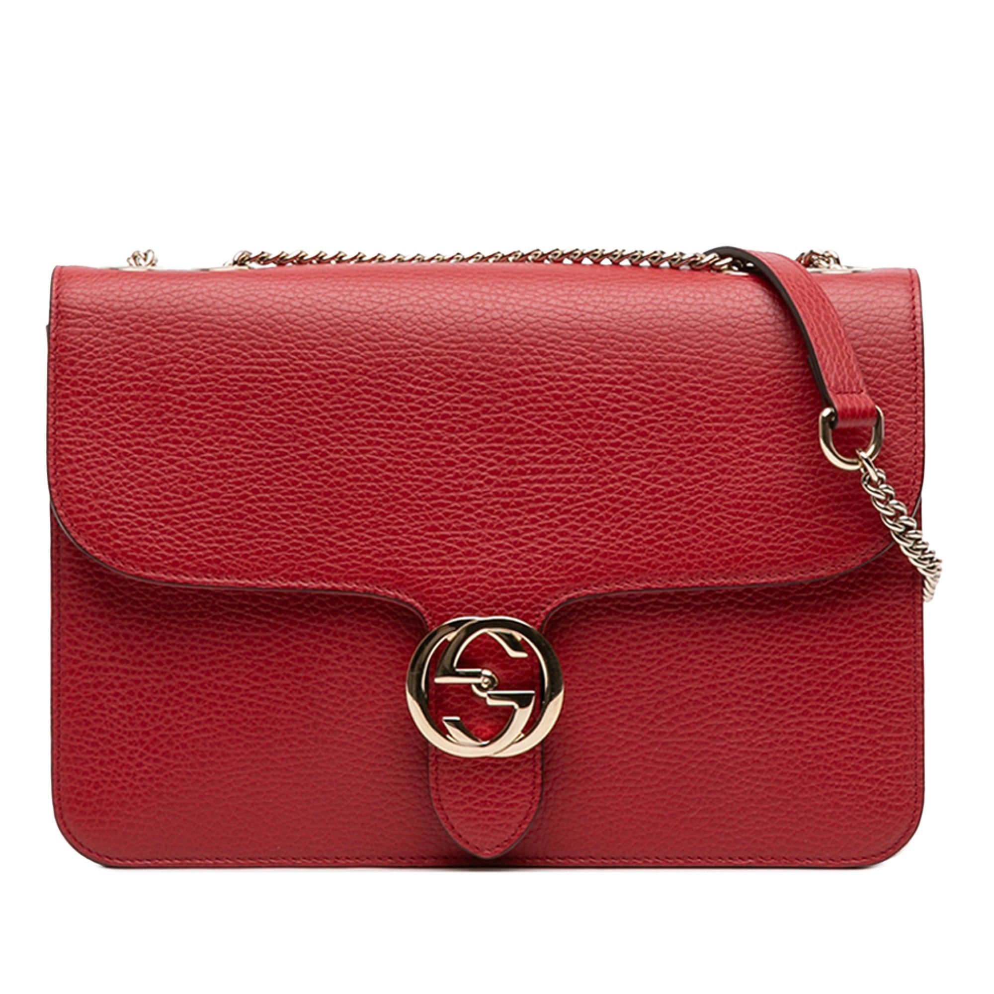 Gucci Medium Dollar Calfskin Interlocking G Crossbody Size ONE SIZE - 1 Thumbnail