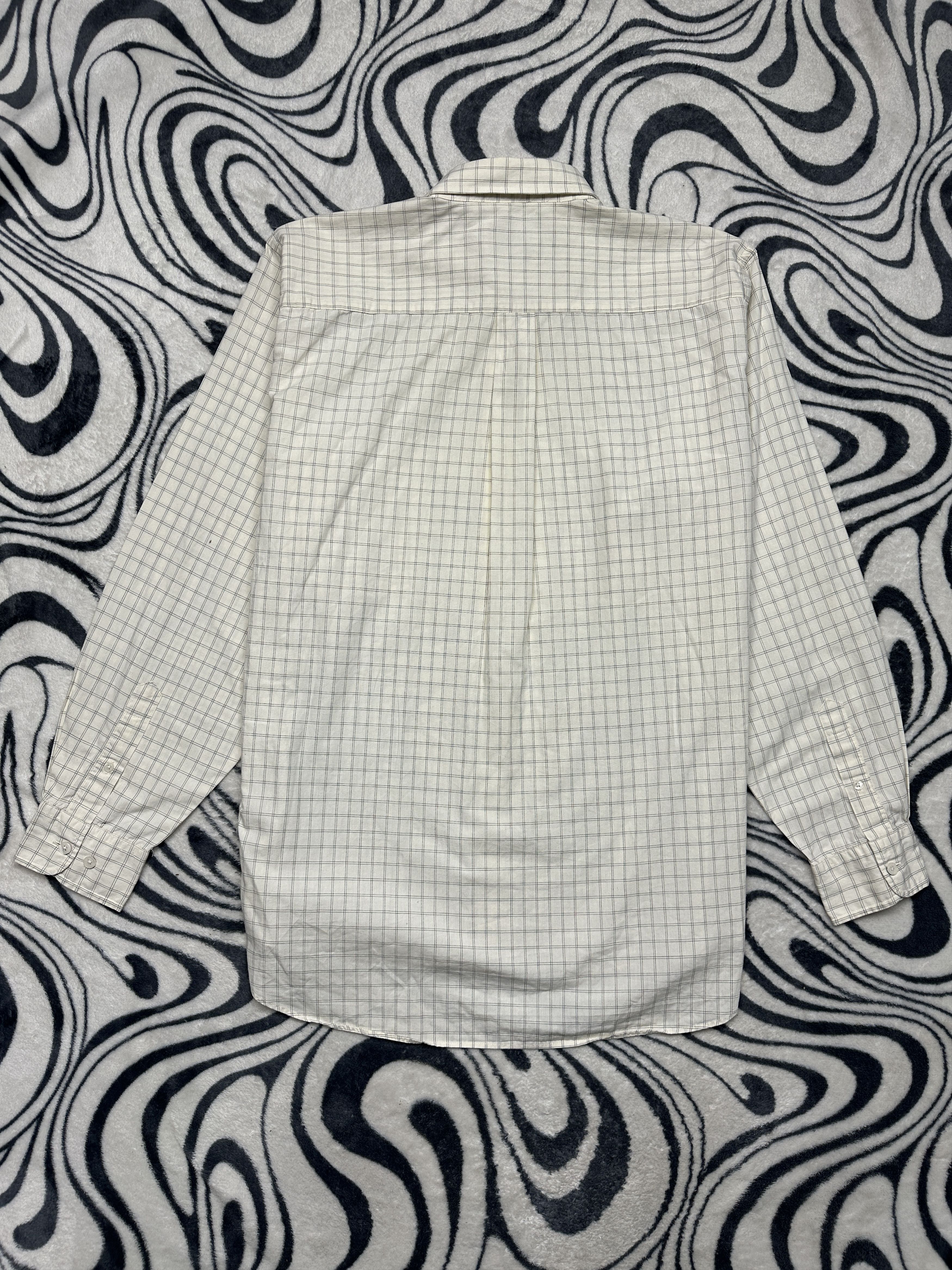 Burberry Thomas Burberry Vintage Mens Long Sleeve Shirt Size US L / EU 52-54 / 3 - 6 Thumbnail