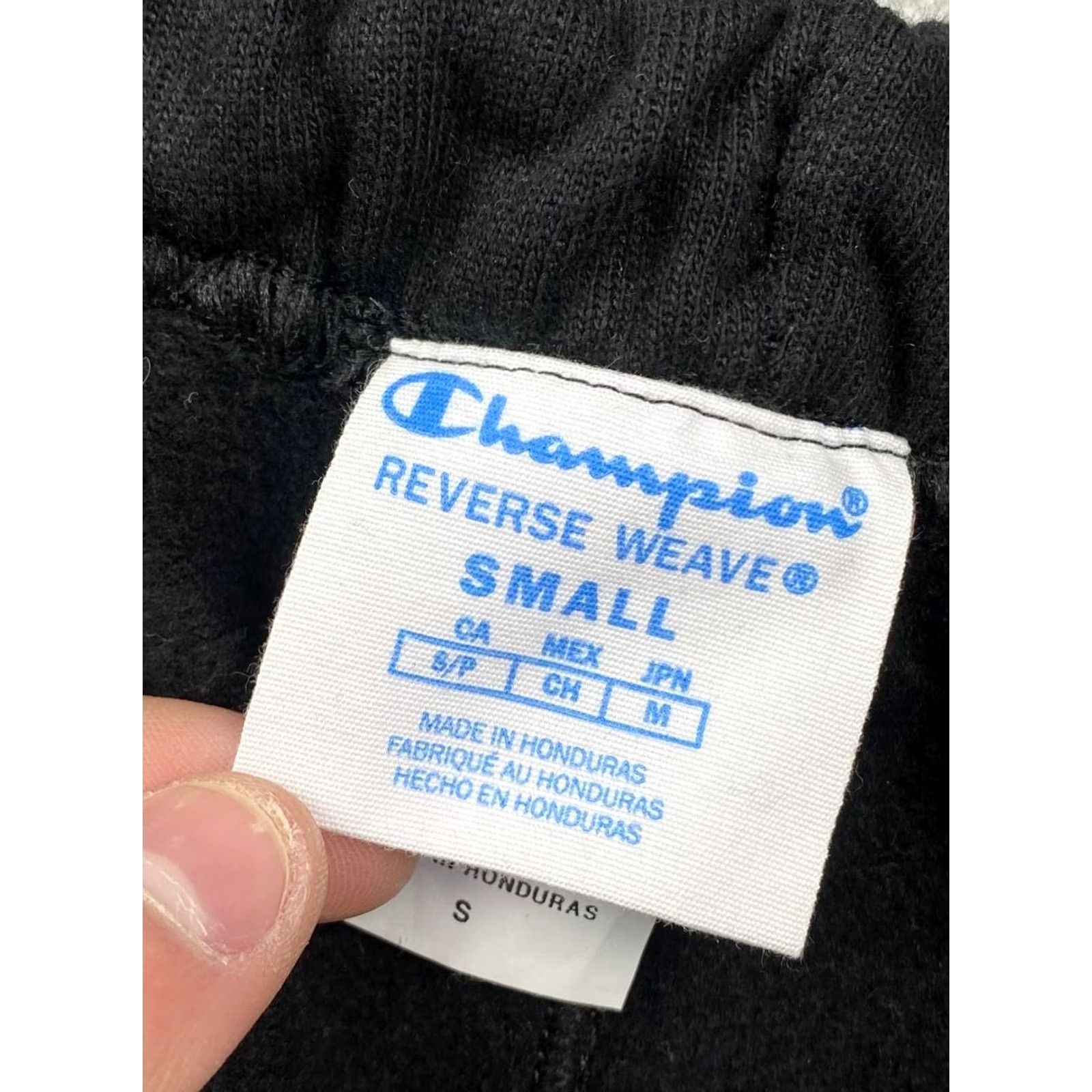 Champion Champion Sweatpants Men Size S Black Logo Tapered Gym & Training Size US 29 - 7 Thumbnail