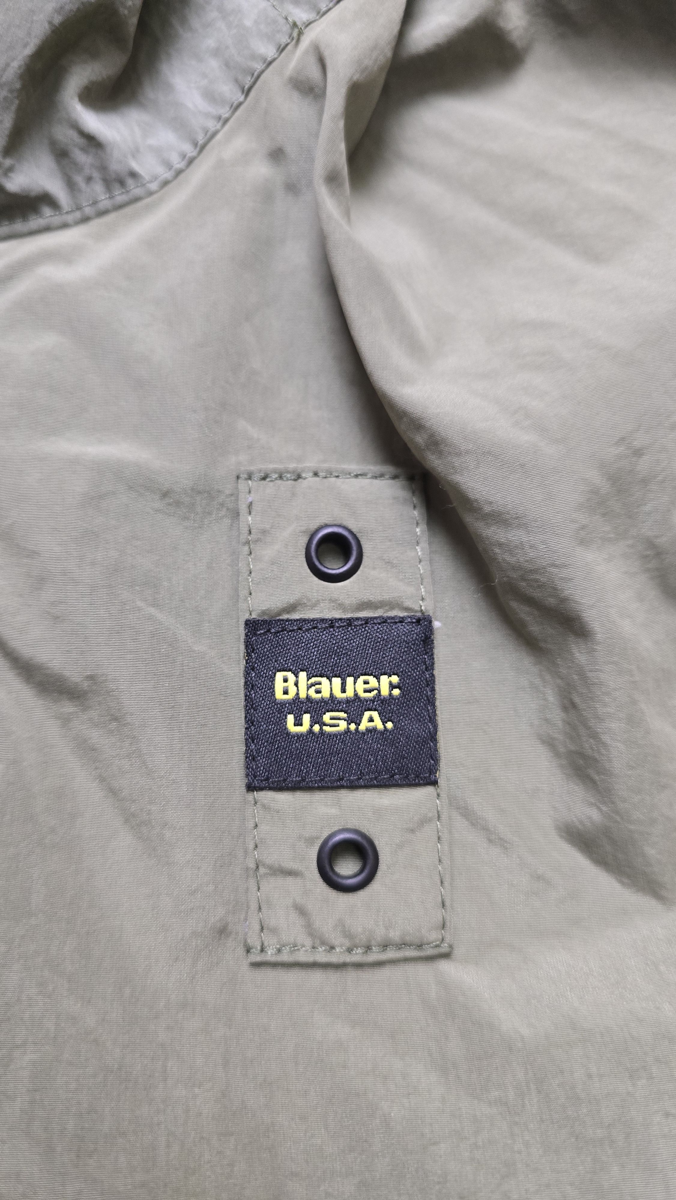 Other Blauer USA Metal Neon Nylon Jacket Hooded Techwear Gorpcore Size XS / US 0-2 / IT 36-38 - 8 Thumbnail
