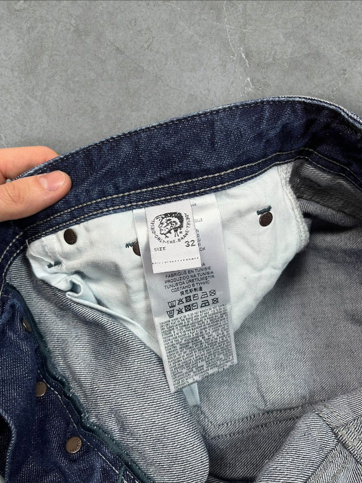 Diesel Vintage Diesel Larkee Jeans Pants Regular Fit Denim 32x34 Size US 32 / EU 48 - 8 Thumbnail