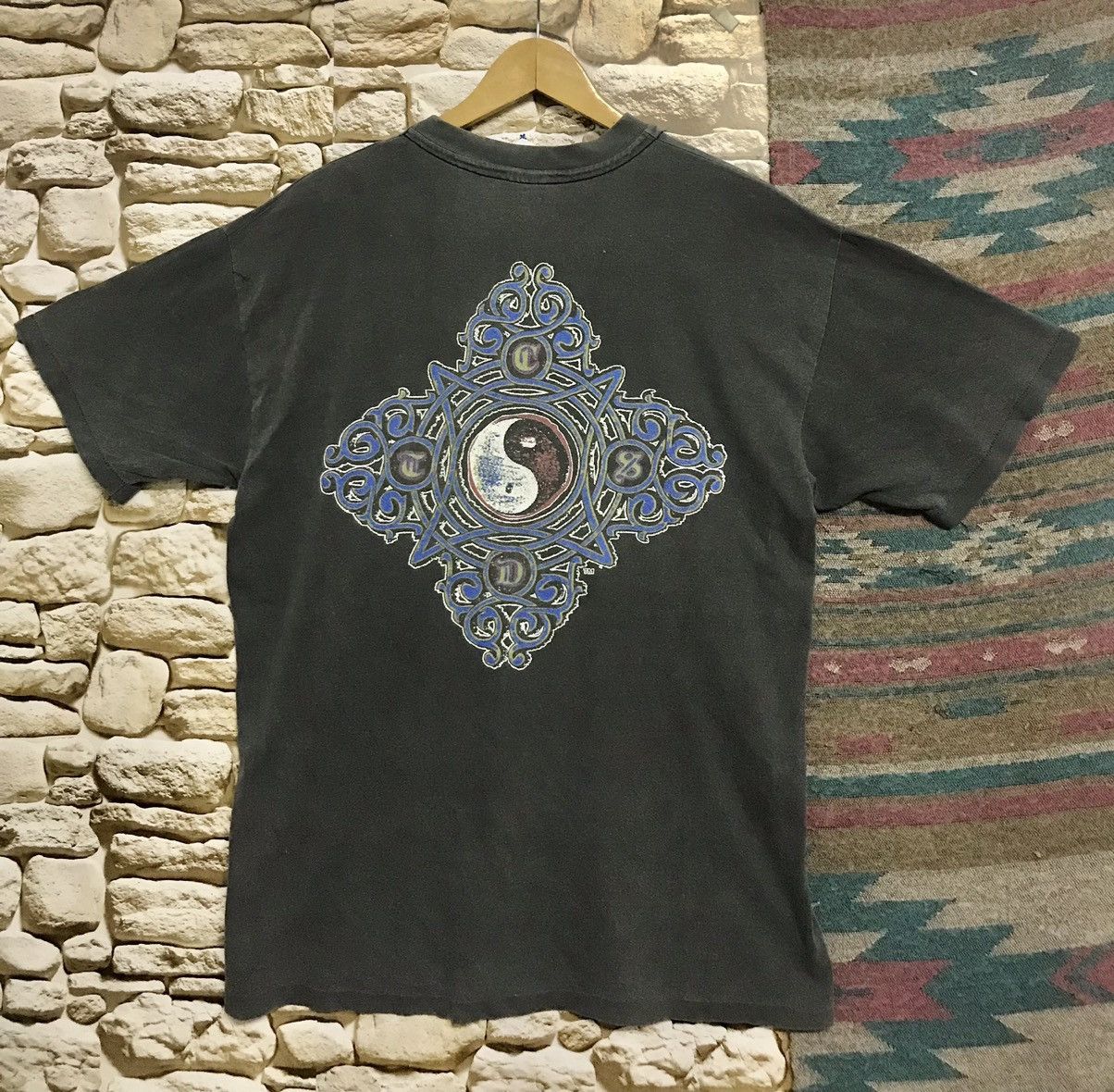 Vintage Vintage Sunfaded T&C Surf Design Tees Size US L / EU 52-54 / 3 - 1 Thumbnail