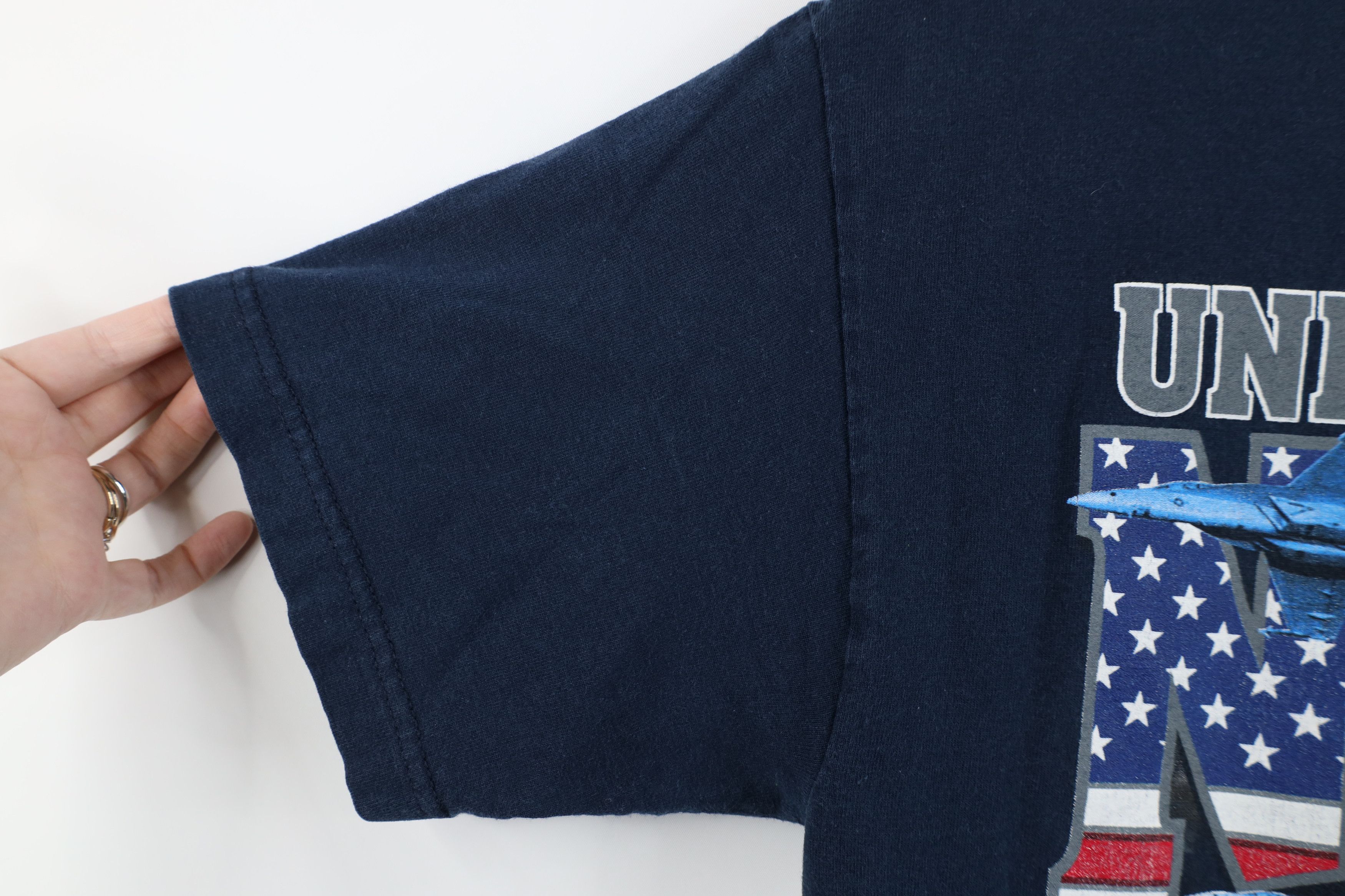 Vintage Vintage 90s United States Navy Military Short Sleeve T-Shirt Size US M / EU 48-50 / 2 - 6 Thumbnail