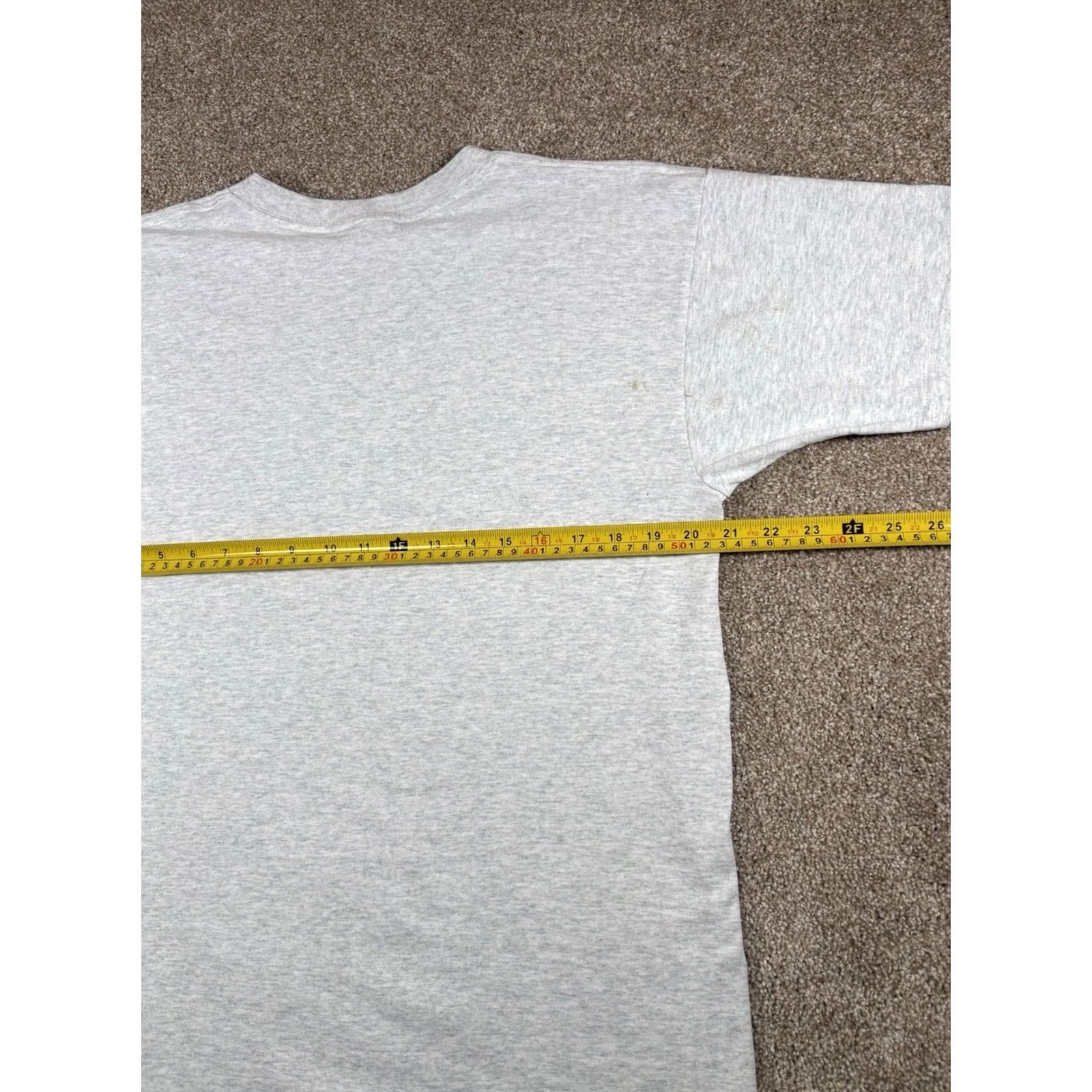 Fruit Of The Loom VINTAGE Wisconsin Graphic Short Sleeve Shirt Large Funny Party Animals LOGO Tee Shirt Size US L / EU 52-54 / 3 - 7 Thumbnail