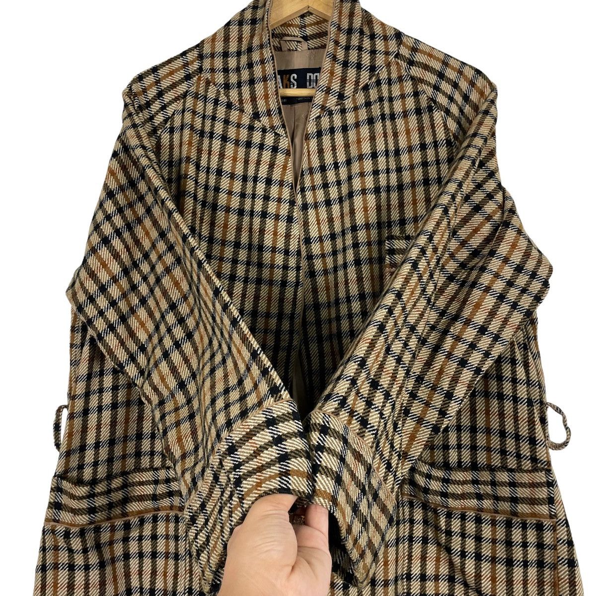 DAKS × Vintage 💥DAKS LONDON ROBE CLASSIC CHECKED LOGO INSPIRED Size US L / EU 52-54 / 3 - 6 Thumbnail