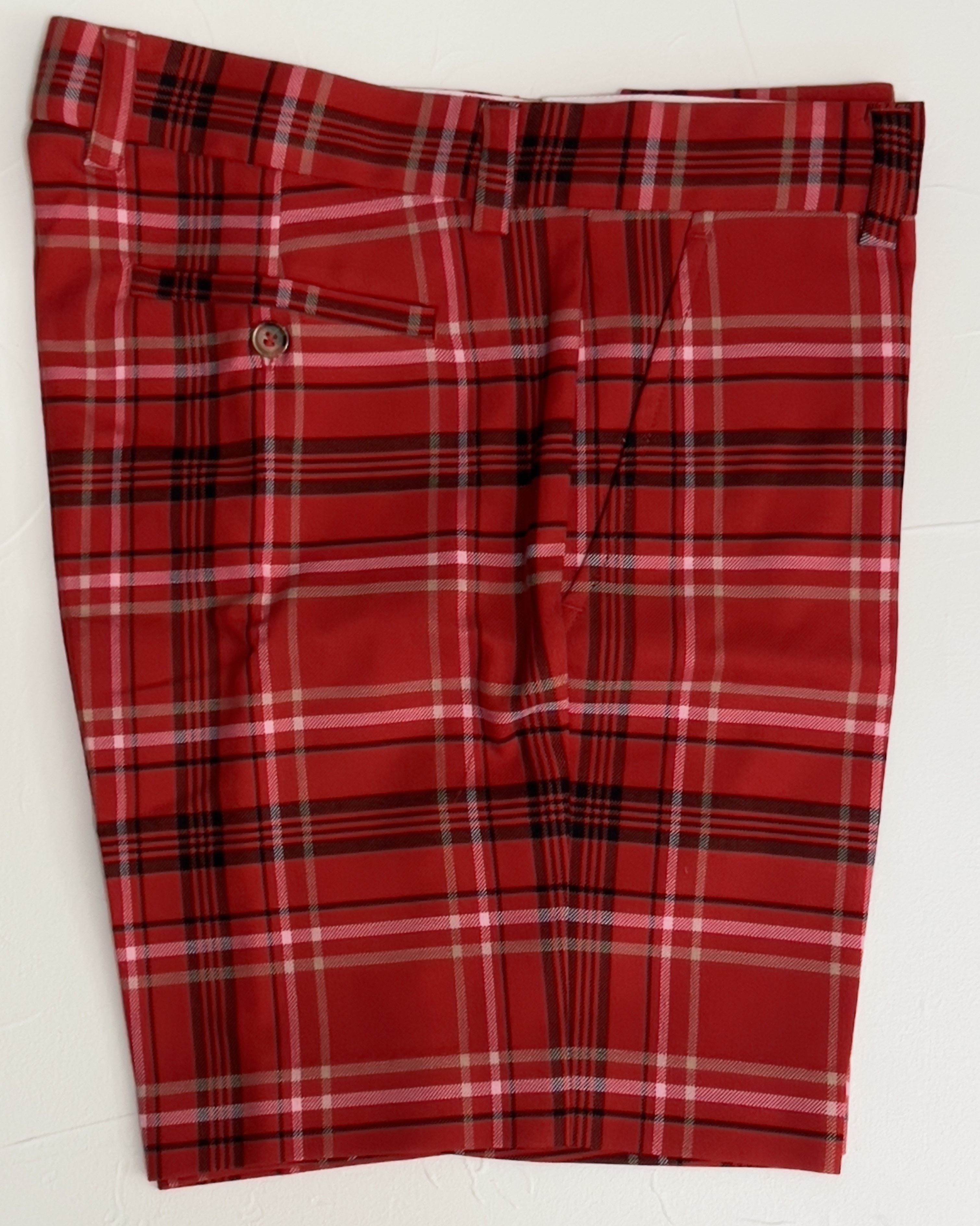 Mr Turk MR TURK Lawrence Plaid Shorts Size US 34 / EU 50 - 1 Thumbnail