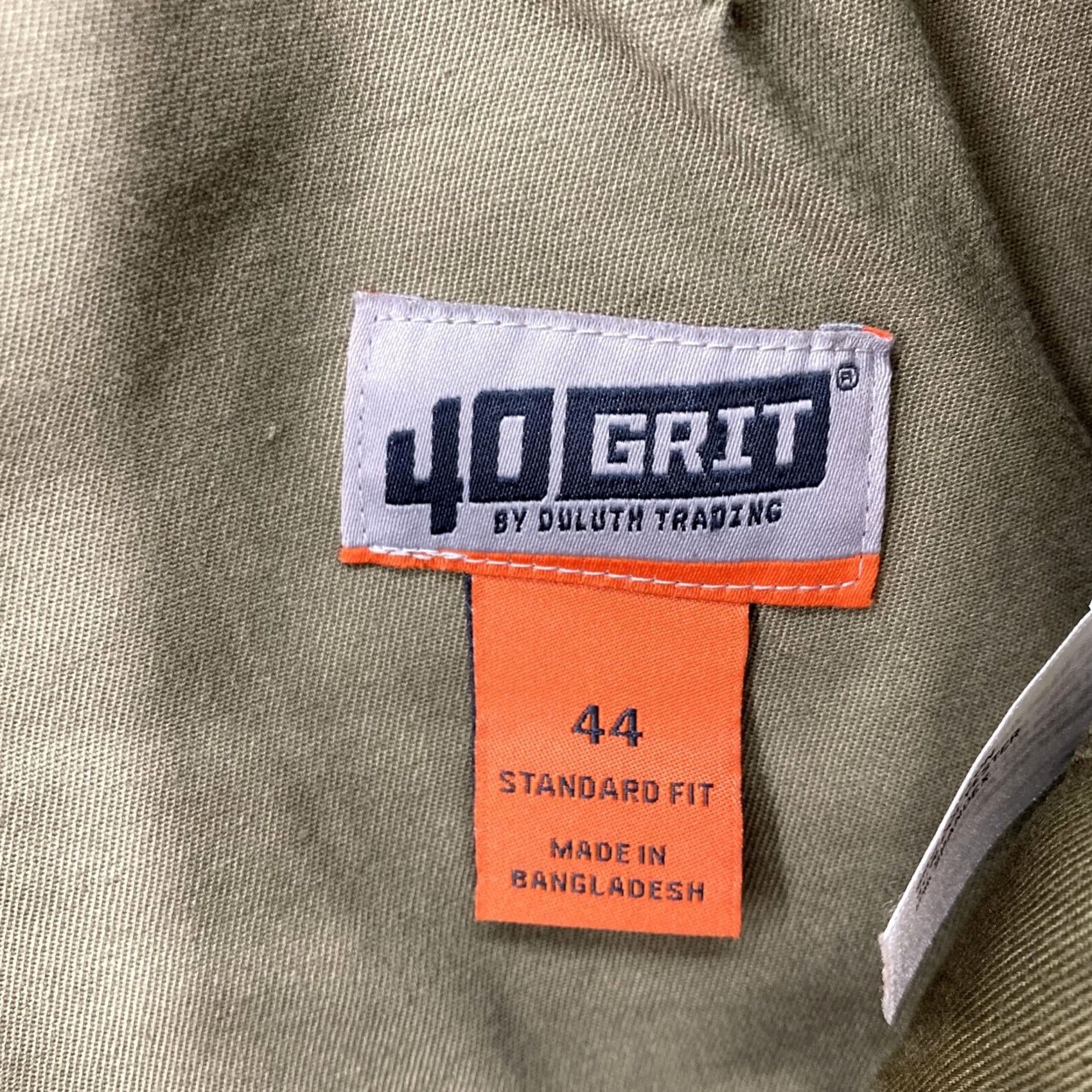 Duluth Trading Company Duluth Cargo Shorts Mens 44 Olive Green Stretch Utility Workwear Hiking 40 Grit Size US 44 / EU 60 - 3 Thumbnail
