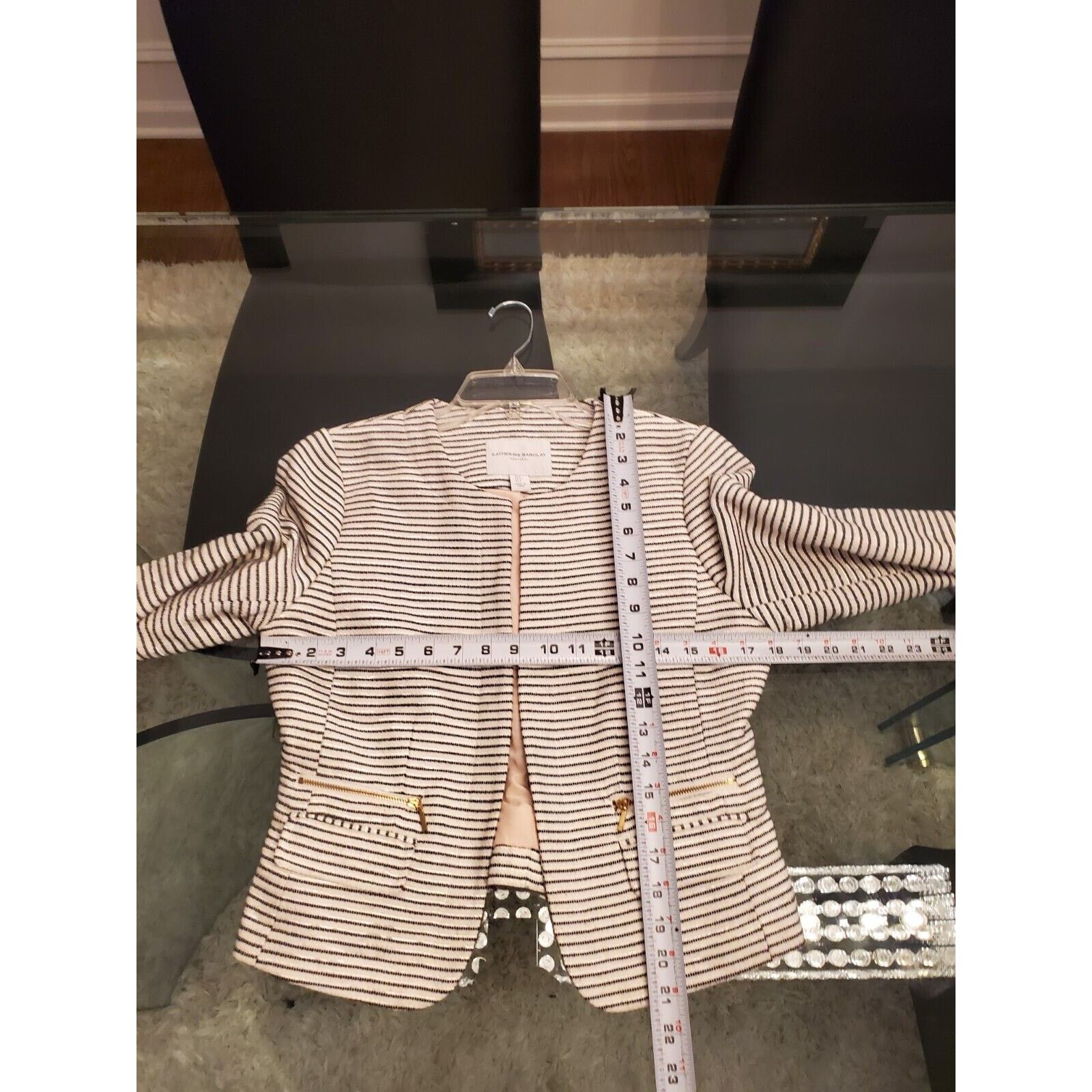 Other Katherine Barclay Striped Long Sleeve Open Front Jacket S Size S / US 4 / IT 40 - 11 Thumbnail